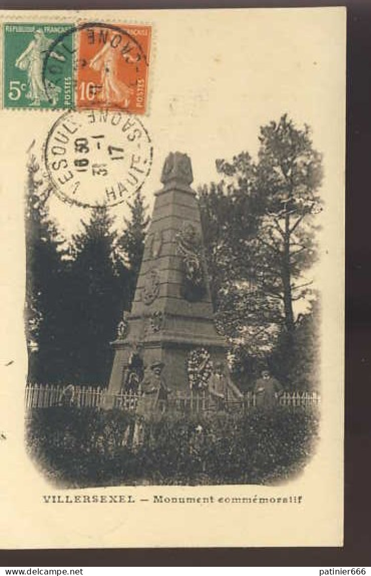 Villersexel Monument Commemoratif - Villersexel