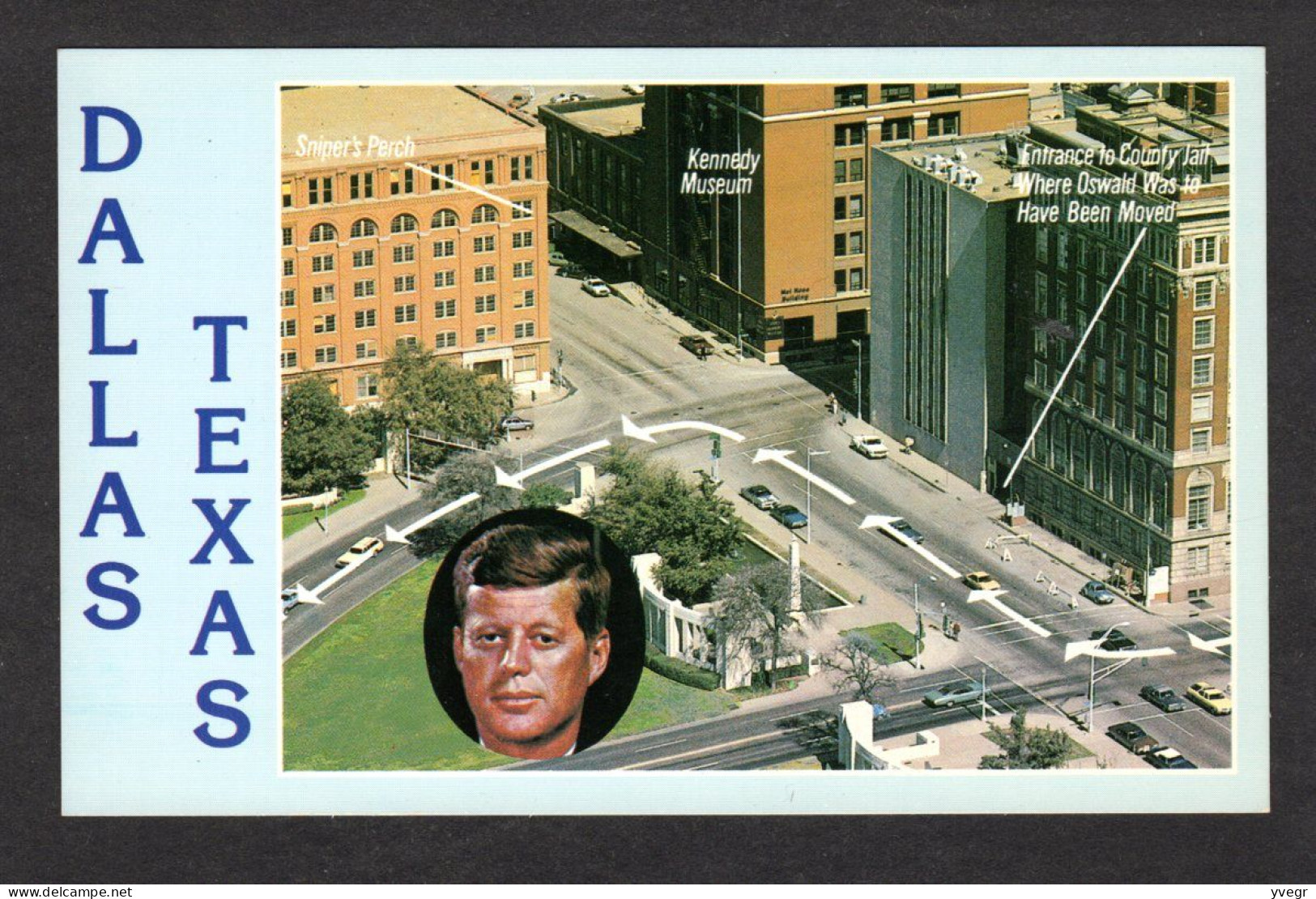 Etats Unis - Assassination Site - John F. KENNEDY November 22, 1963 Dealey Plaza, Texas - Assassinat De Kennedy - Dallas