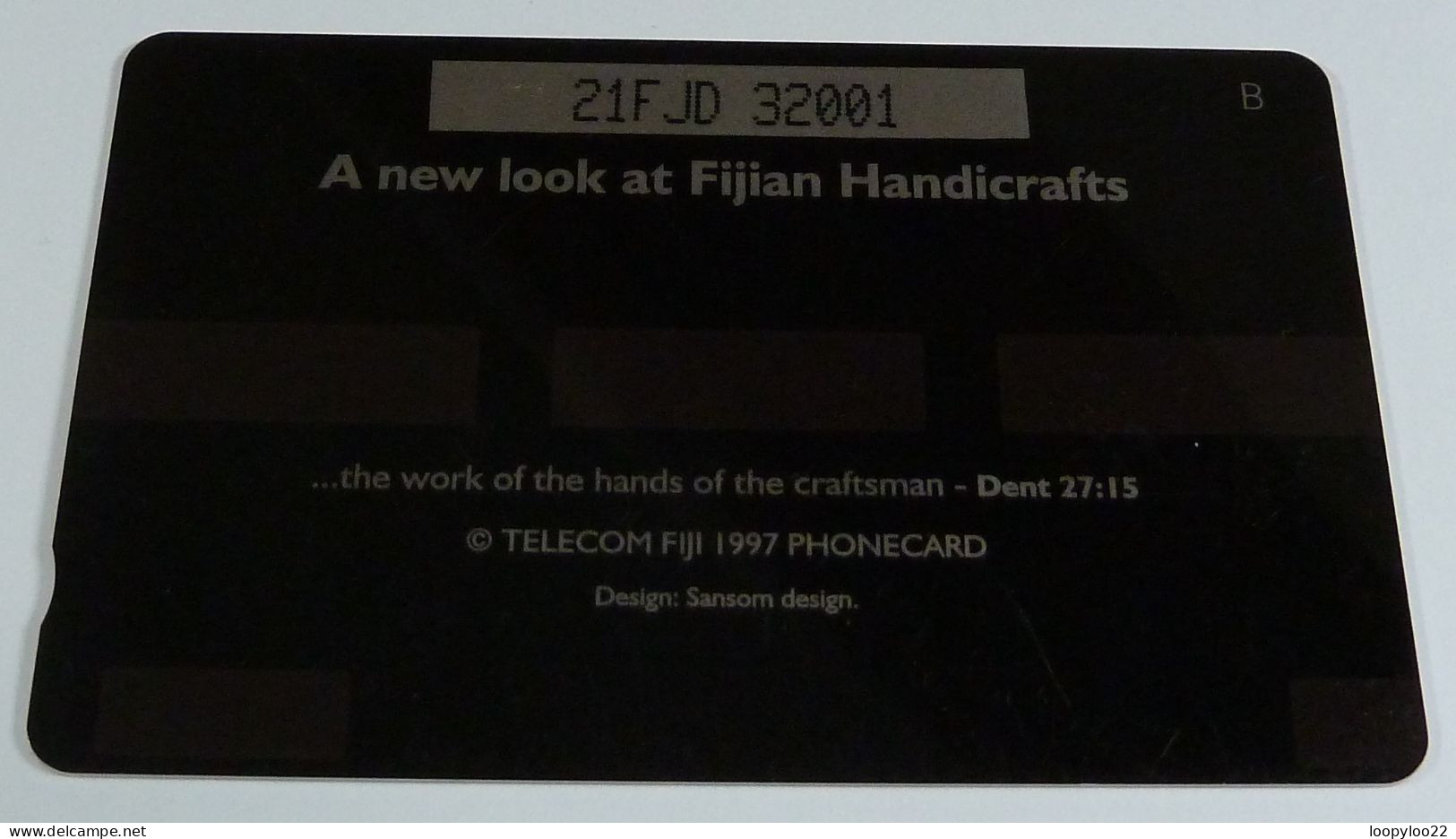 FIJI - GPT  - $10 - Fijian Handicrafts - Used - Fidschi