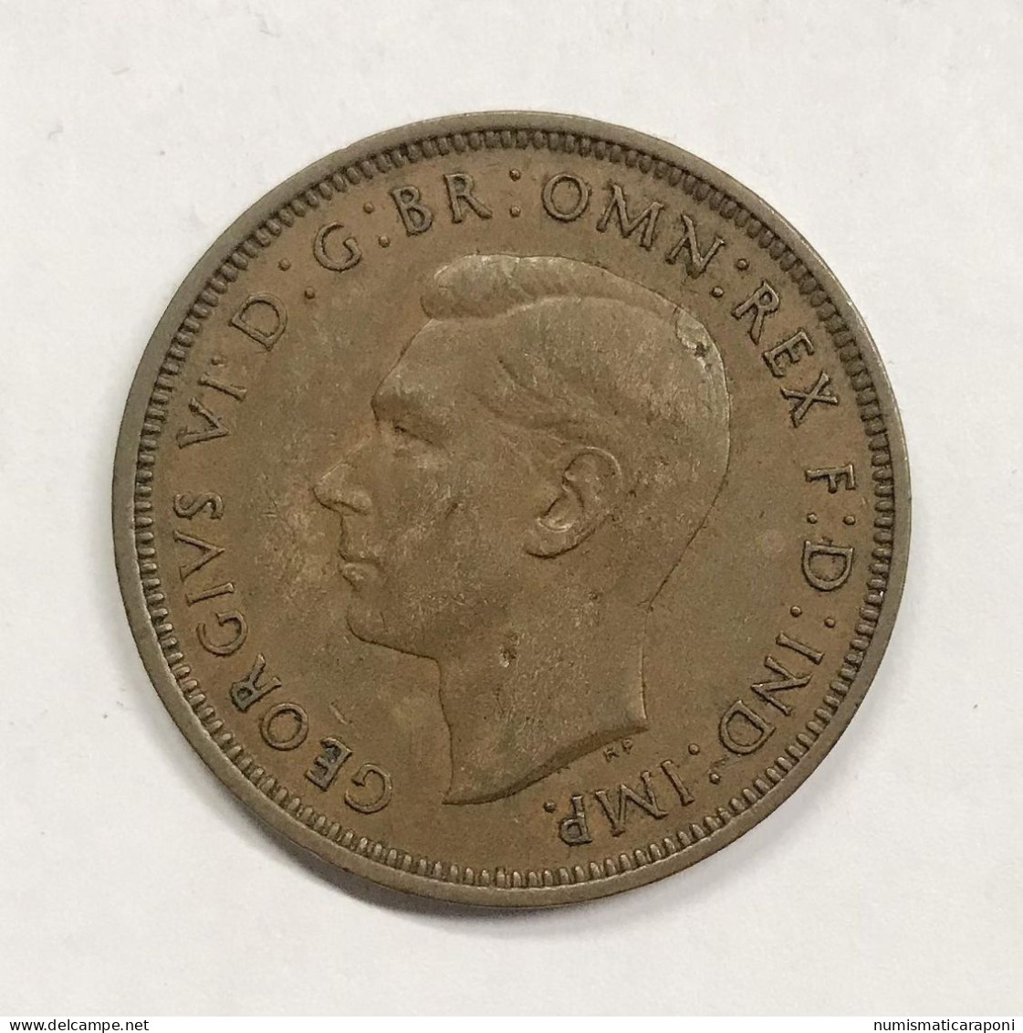 Gran Bretagna Great Britain Half Penny 1948 E.1368 - C. 1/2 Penny