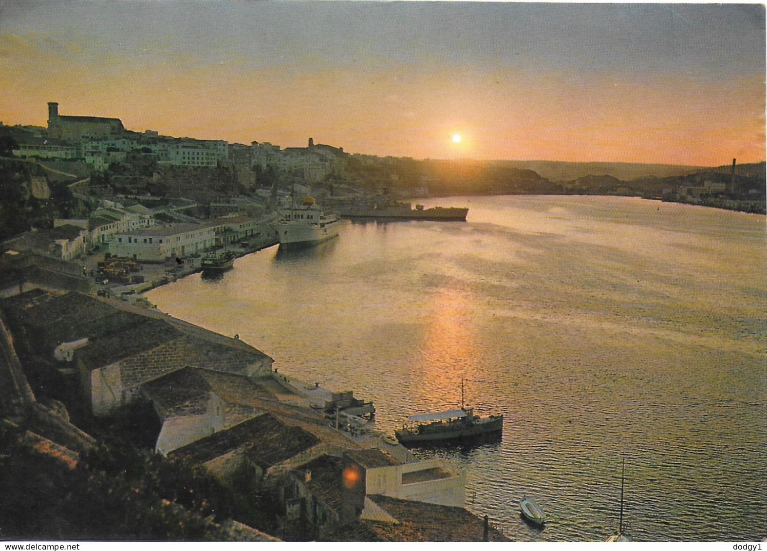 MAHON, MENORCA, BALEARIC ISLANDS, SPAIN. USED POSTCARD   Wd5 - Menorca