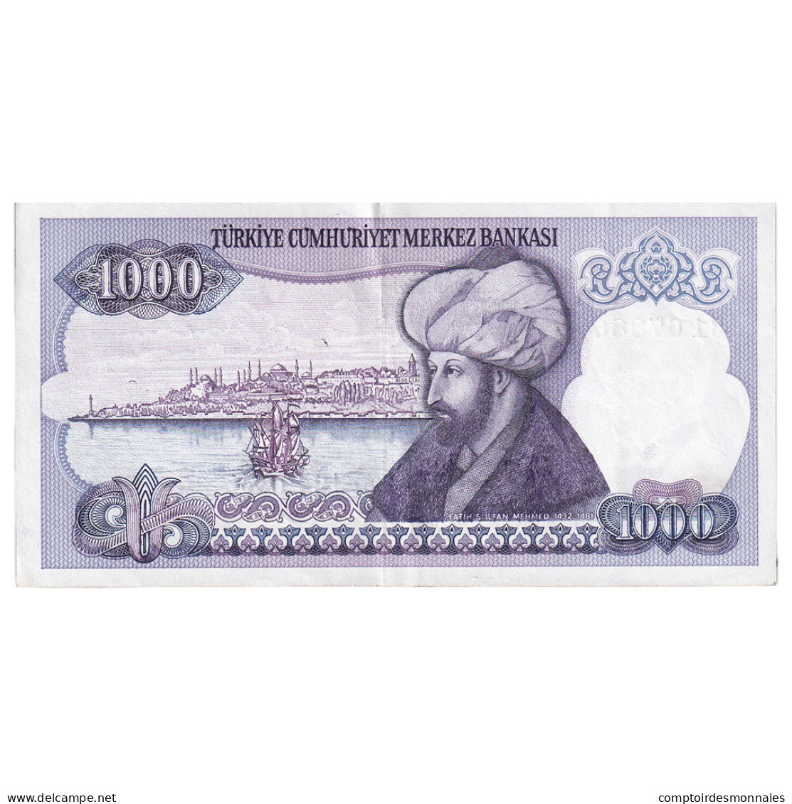 Billet, Turquie, 1000 Lira, Undated (1988), KM:196, SUP - Türkei