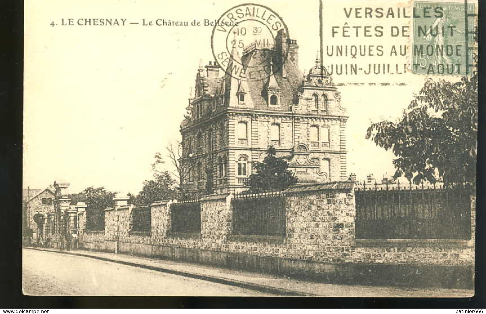 Le Chesnay Le Chateau De Bellevue - Le Chesnay