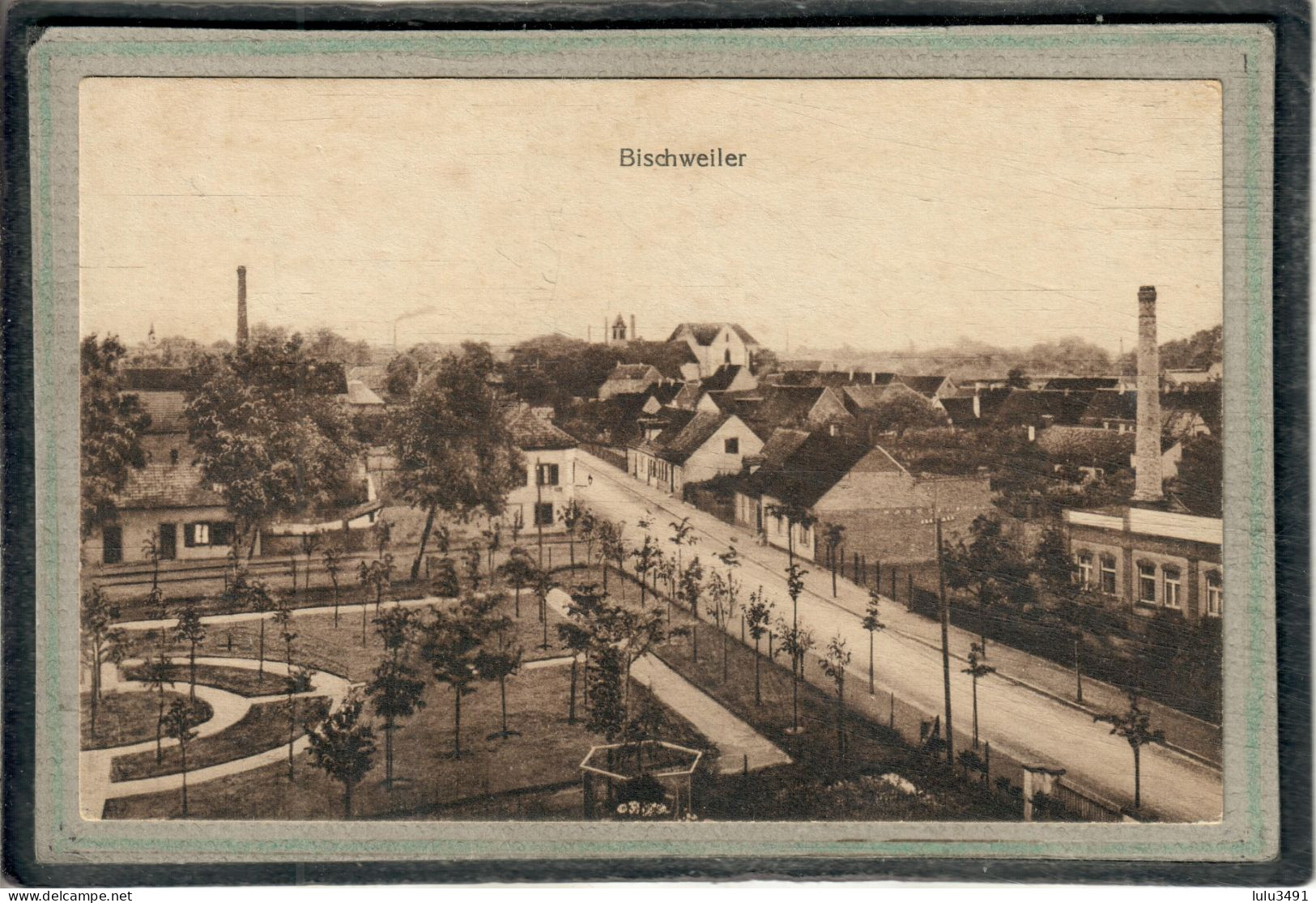 CPA - BISCHWILLER (67) - Aspect De L' Entrée Du Bourg Dans Les Années 20 - Bischwiller