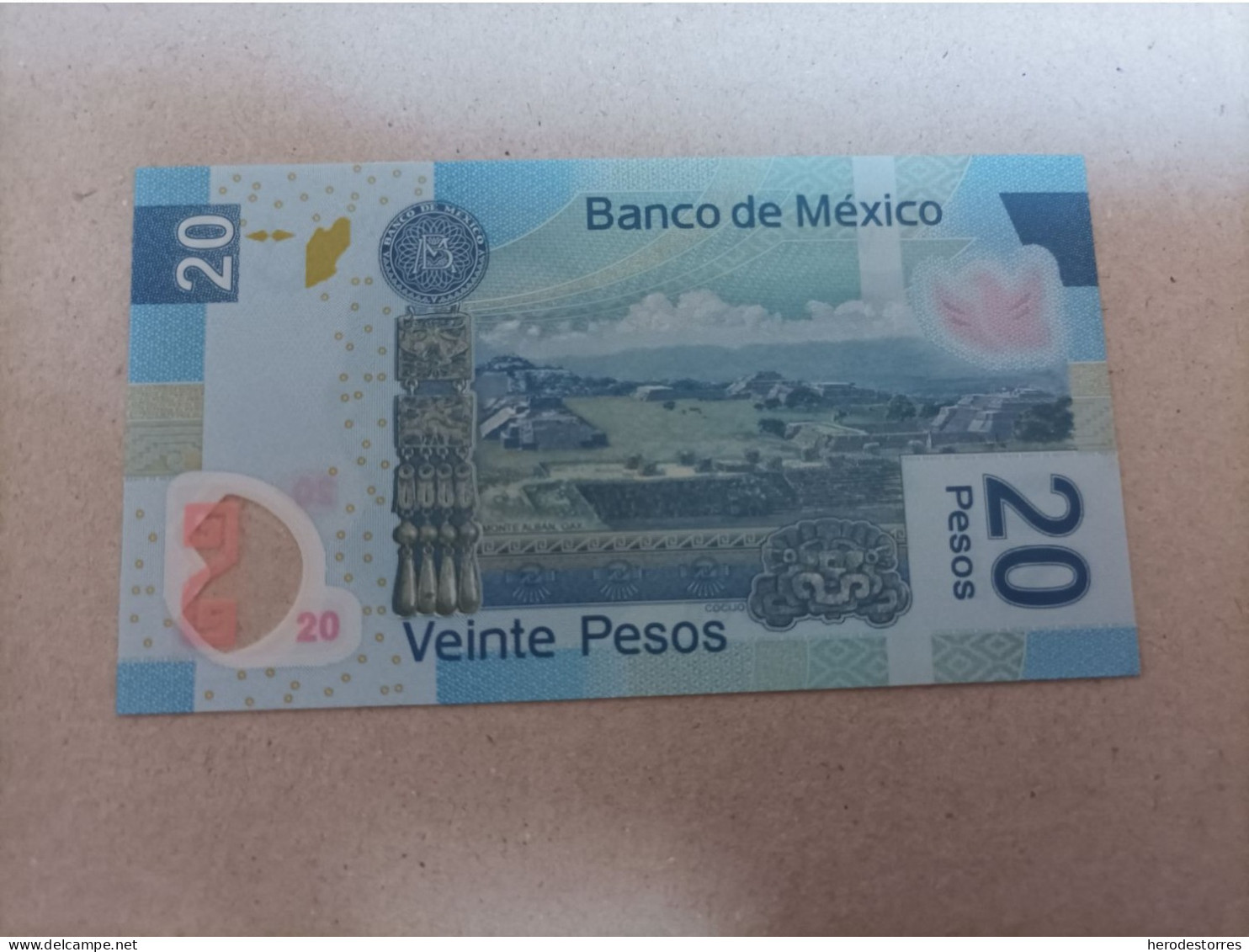 Billete De México 20 Pesos, Año 2009, UNC - Mexico