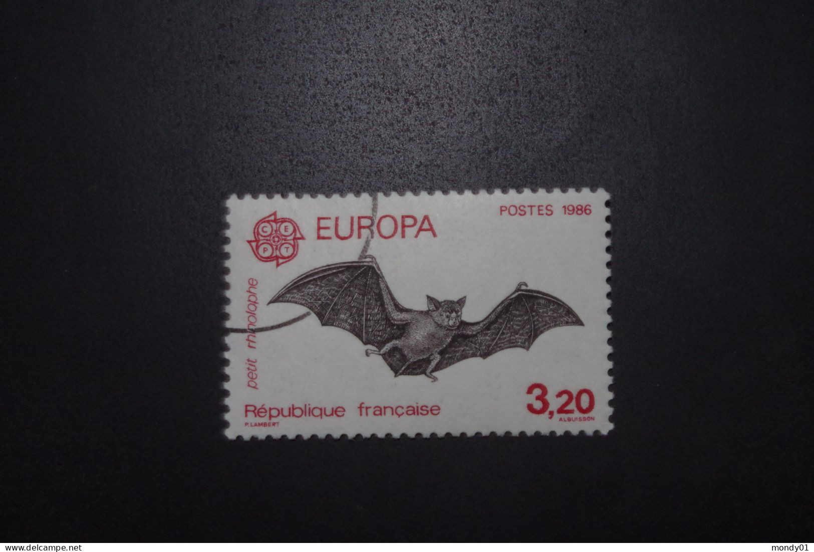 4-1081 Chauve Souris Mammifère Volant Europa Timbre De Presse Press Stamp - Bats