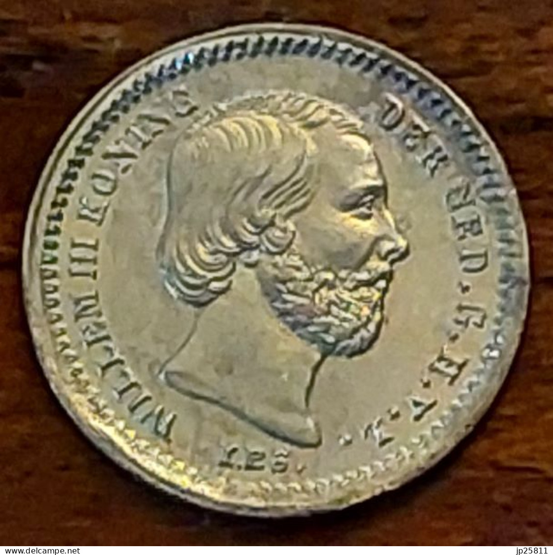 Netherlands - 5 Cent 1850 Willem III Zilver - 1849-1890 : Willem III