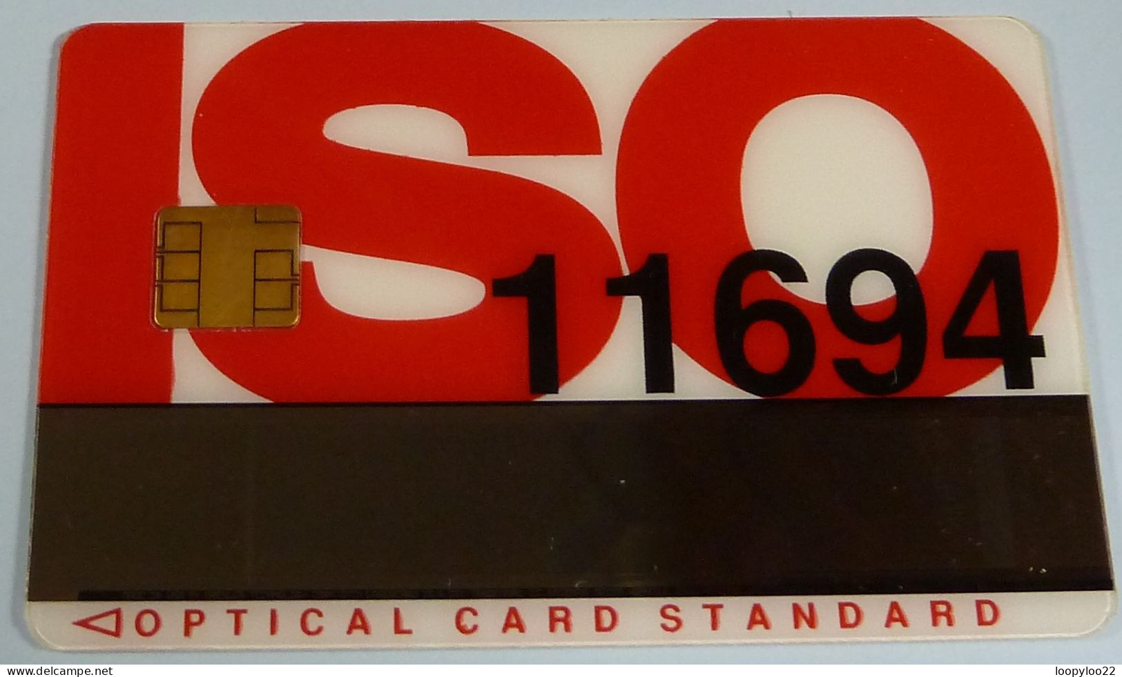 USA - Optical & Chip - Lasercard - ISO 11694 - With Control - Autres & Non Classés