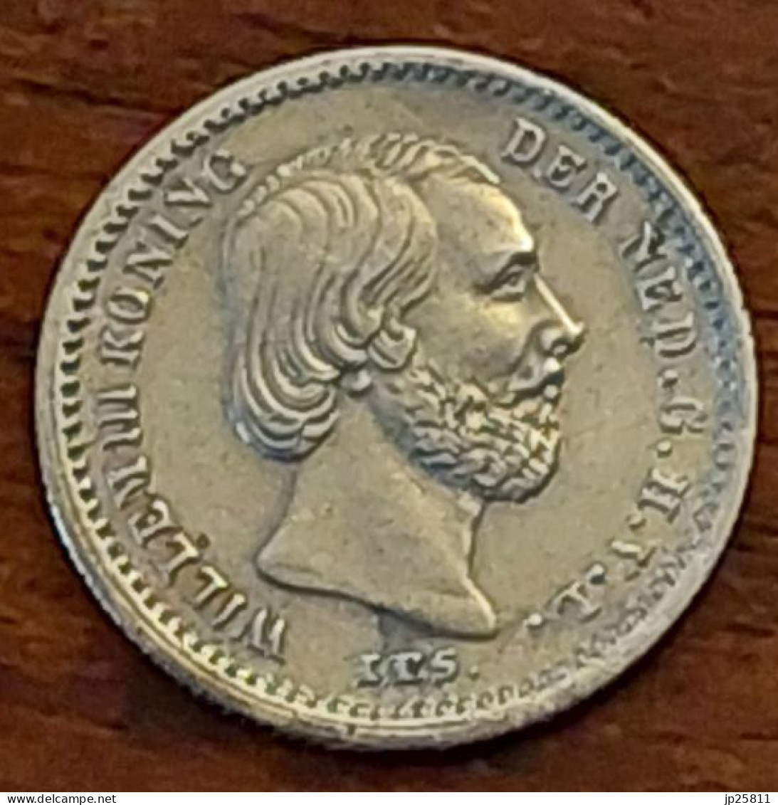 Netherlands - 5 Cent 1855 Willem III Zilver - 1849-1890: Willem III.