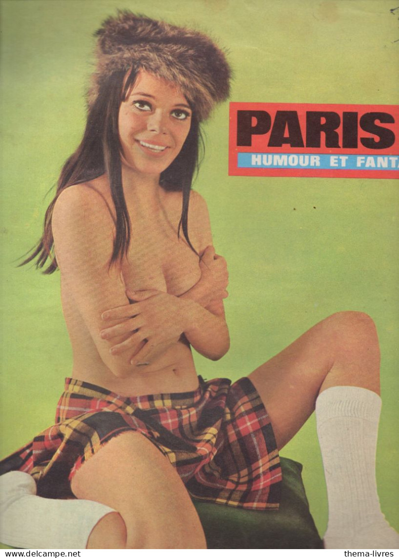 Revue PARIS FLIRT (humour Et Fantaisie Charme)  N°584 Pin-up De THIBESART  Au Plat Inférieur  1969   (CAT4074/ 584 ) - Humour