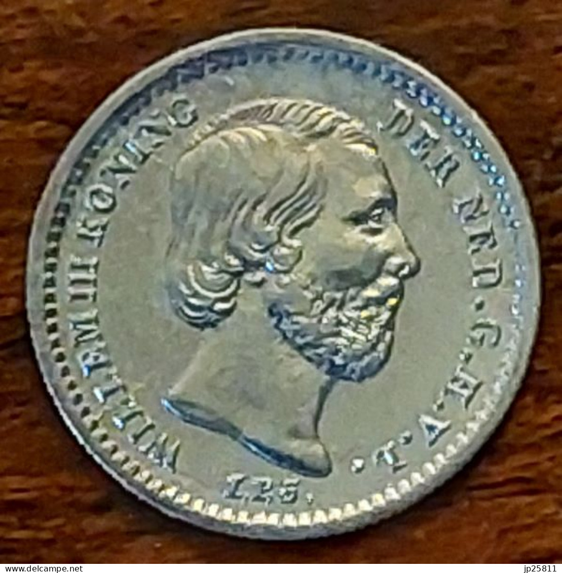 Netherlands - 5 Cent 1859 Willem III Zilver - 1849-1890: Willem III.