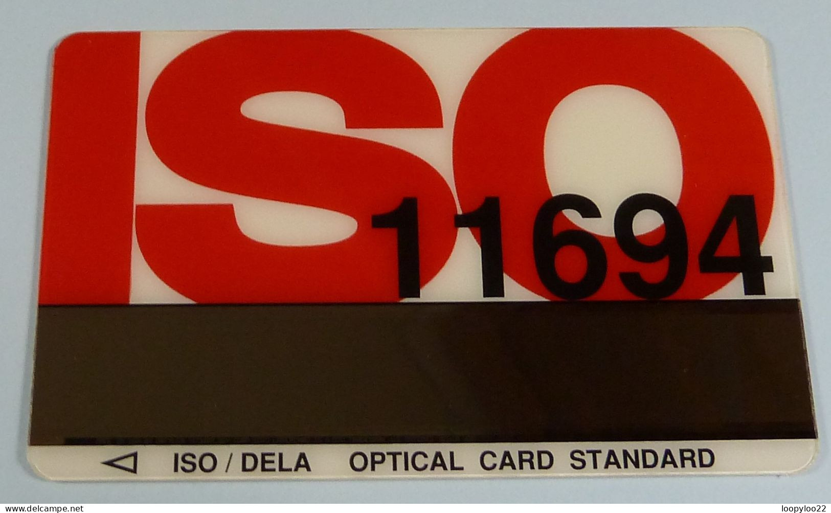 USA - Optical - Lasercard - ISO 11694 - With Control - Mint - Autres & Non Classés