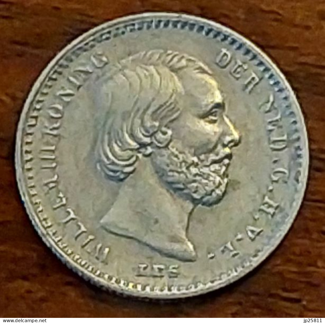 Netherlands - 5 Cent 1863 Willem III Zilver - 1849-1890 : Willem III