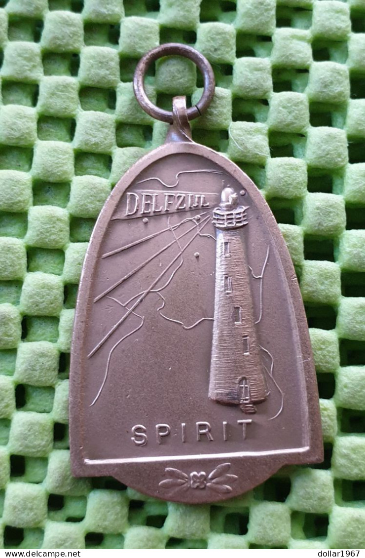 Medaille -  Delfzijl , Spirit , Jaren "50 ( Zonder Vaandeltje )  .-  Original Foto  !!   Medallion Dutch - Altri & Non Classificati