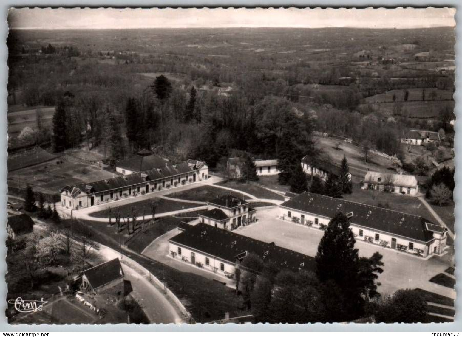 GF (19) 269, Arnac Pompadour, Combier, Les Haras, Vue Aérienne - Arnac Pompadour