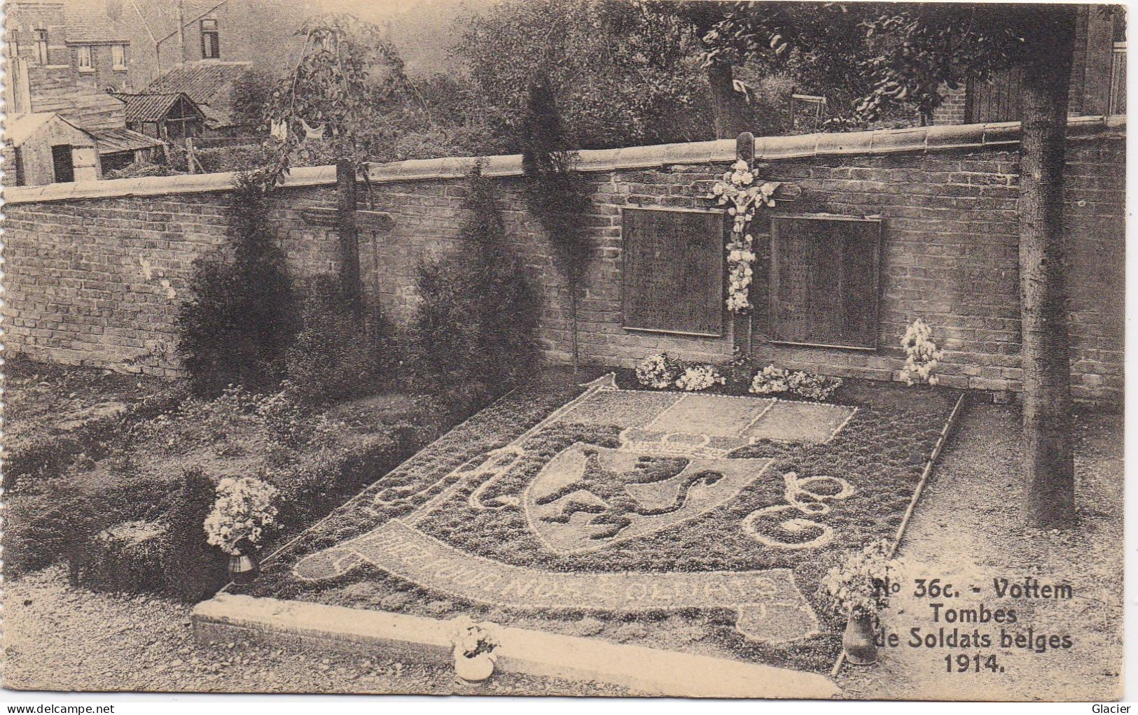 Vottem - N° 36 - Tombes De Soldats Belges  1914 - Herstal