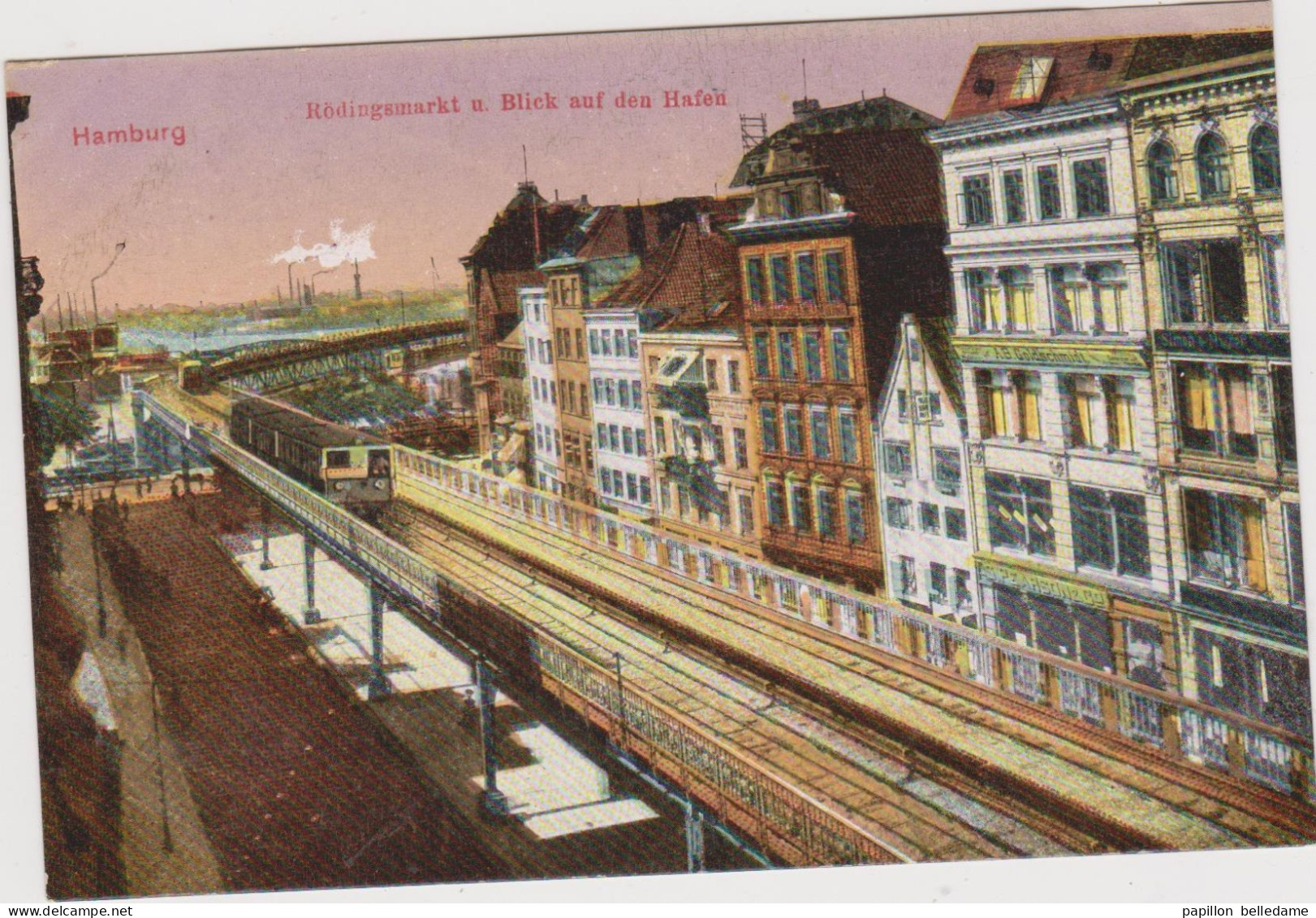 HAMBURG  Rodingsmarkt U. Blick Auf Den Hafen - Nord