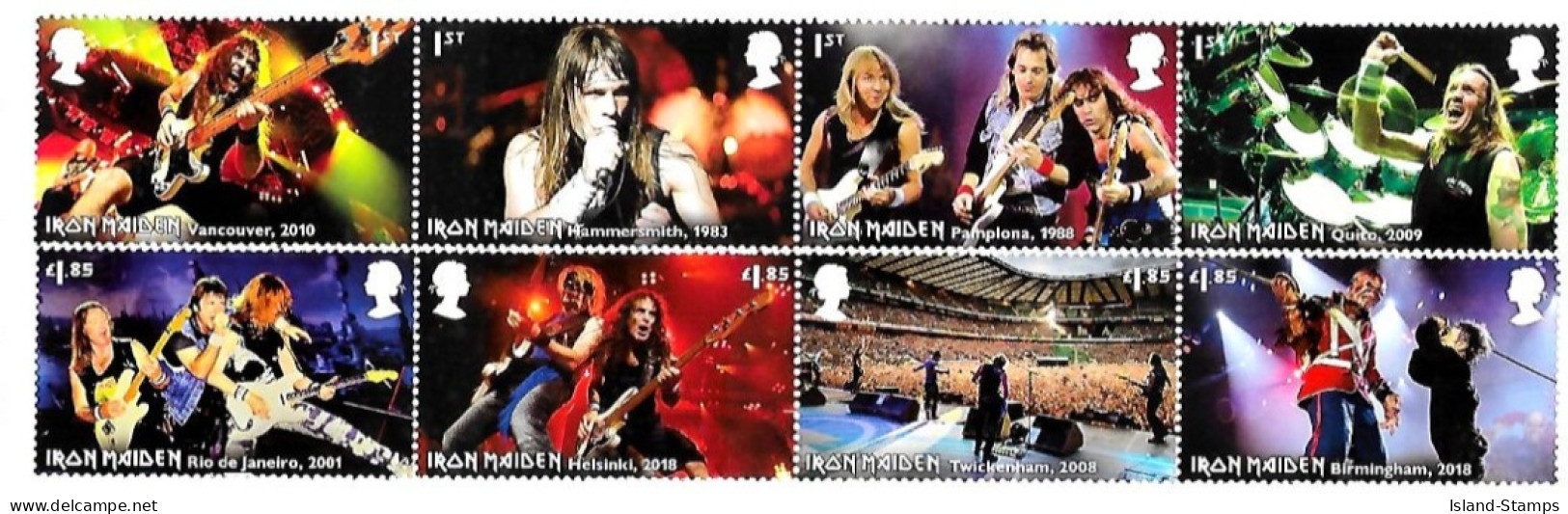 2023 Iron Maiden Set MNH HRD2-A - Neufs