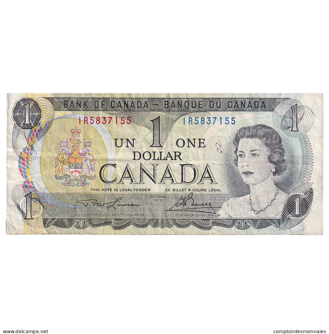 Billet, Canada, 1 Dollar, 1973, KM:85c, TB - Kanada