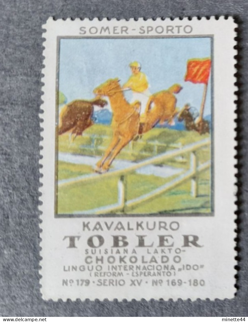 SUISSE 1900' JUMPING EQUITATION NESTLE TOBLER CHOCOLATE CHOKOLADO - Salto