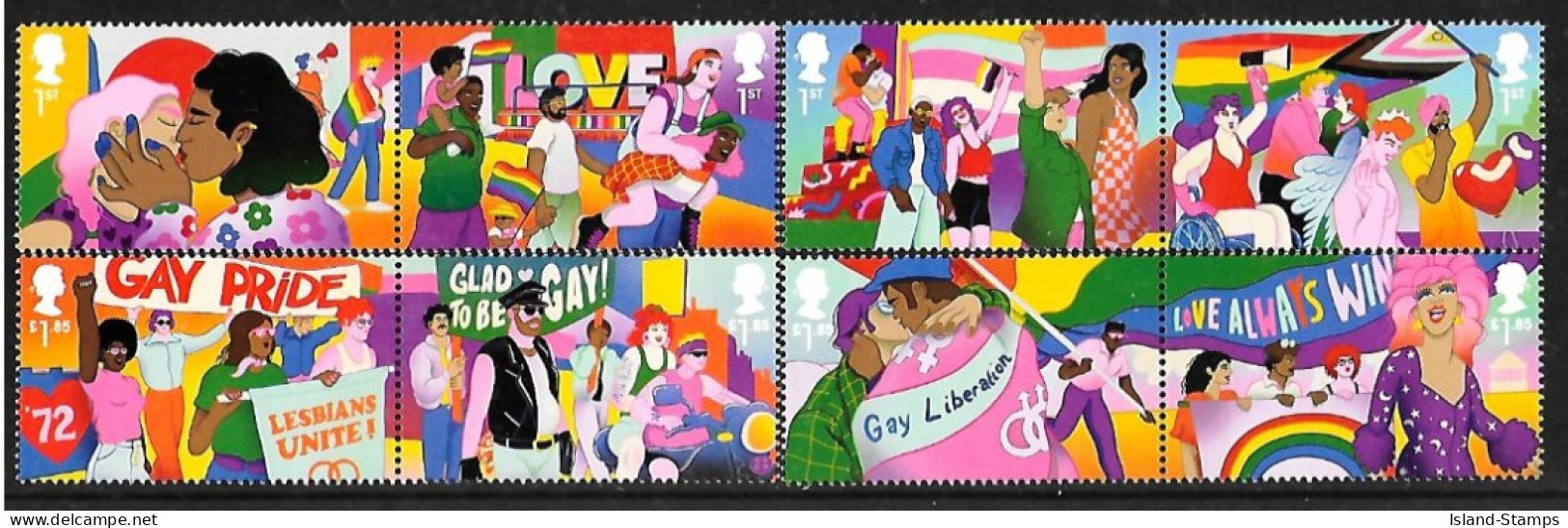 2022 Pride MNH HRD2-A - Ongebruikt