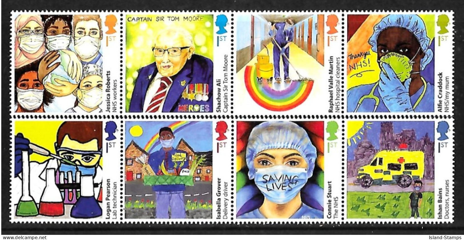 2022 Heroes Of The Covid Pandemic MNH HRD2-A - Unused Stamps