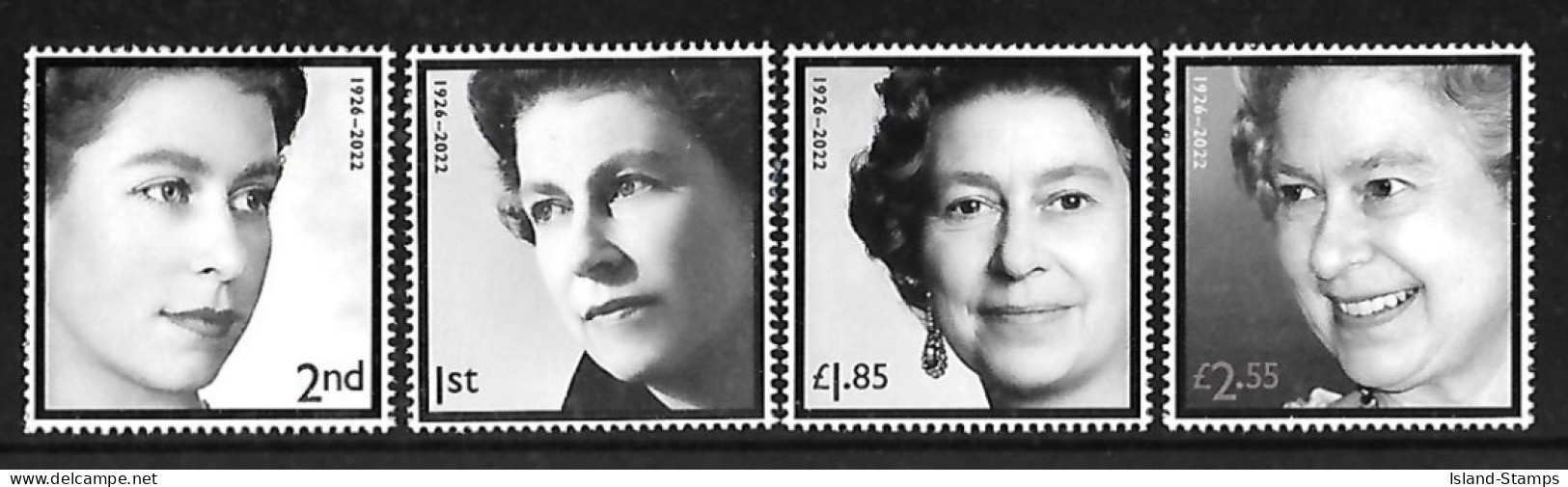2022 Her Majesty Queen Elizabeth II Memoriam MNH HRD2-A - Unused Stamps