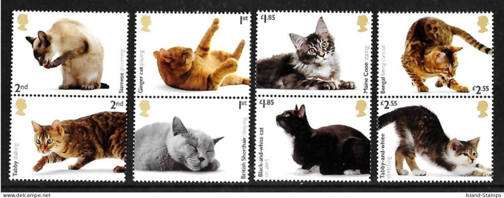 2022 Cats MNH HRD2-A - Unused Stamps