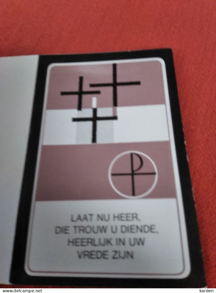 Doodsprentje Leo Gustaaf Van Hauwermeiren / Wichelen 27/9/1912 Gent 16/5/1976 ( Louisa Van De Meirssche ) - Religion & Esotérisme