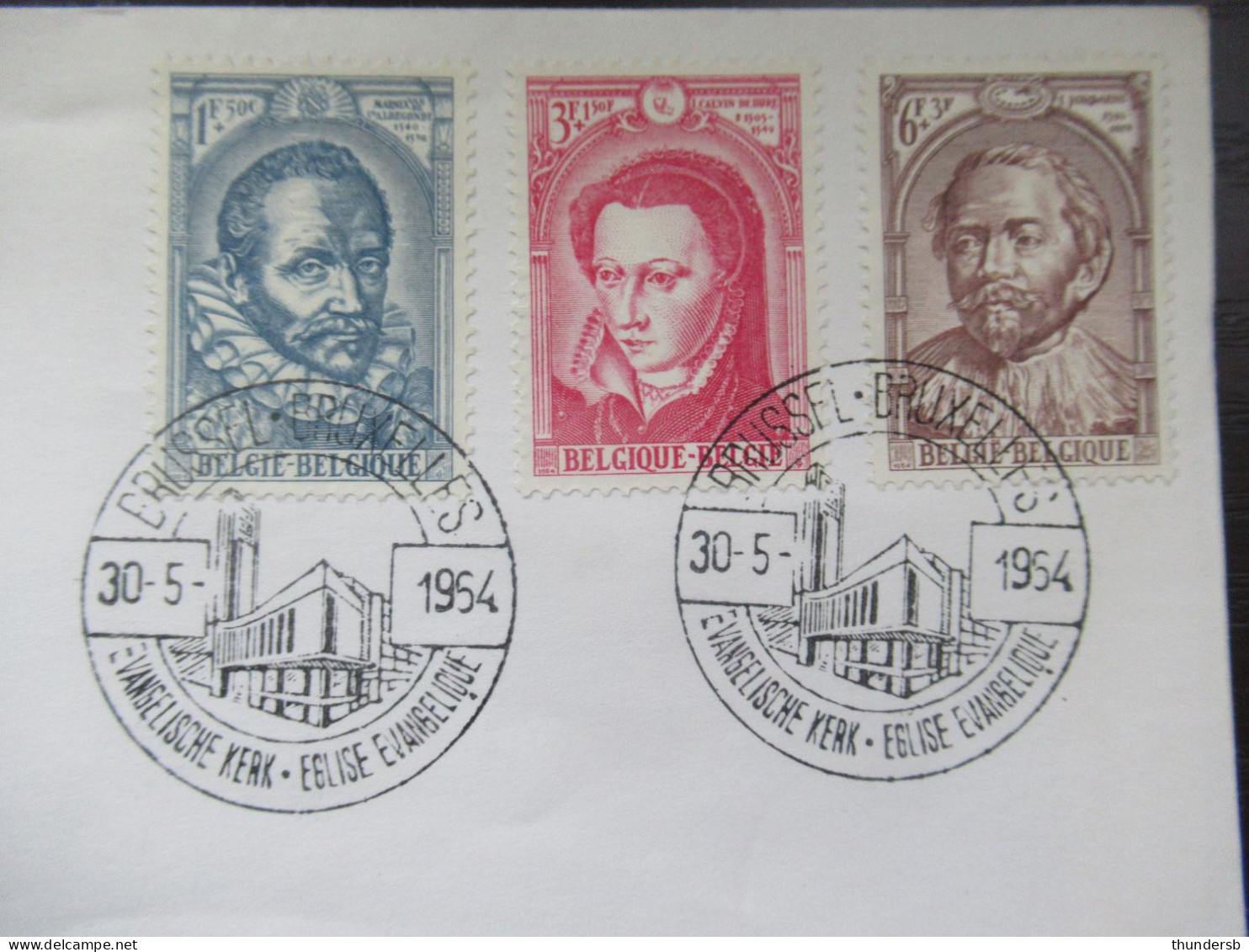 FDC 1287/89 En 1290/92 - 1961-1970