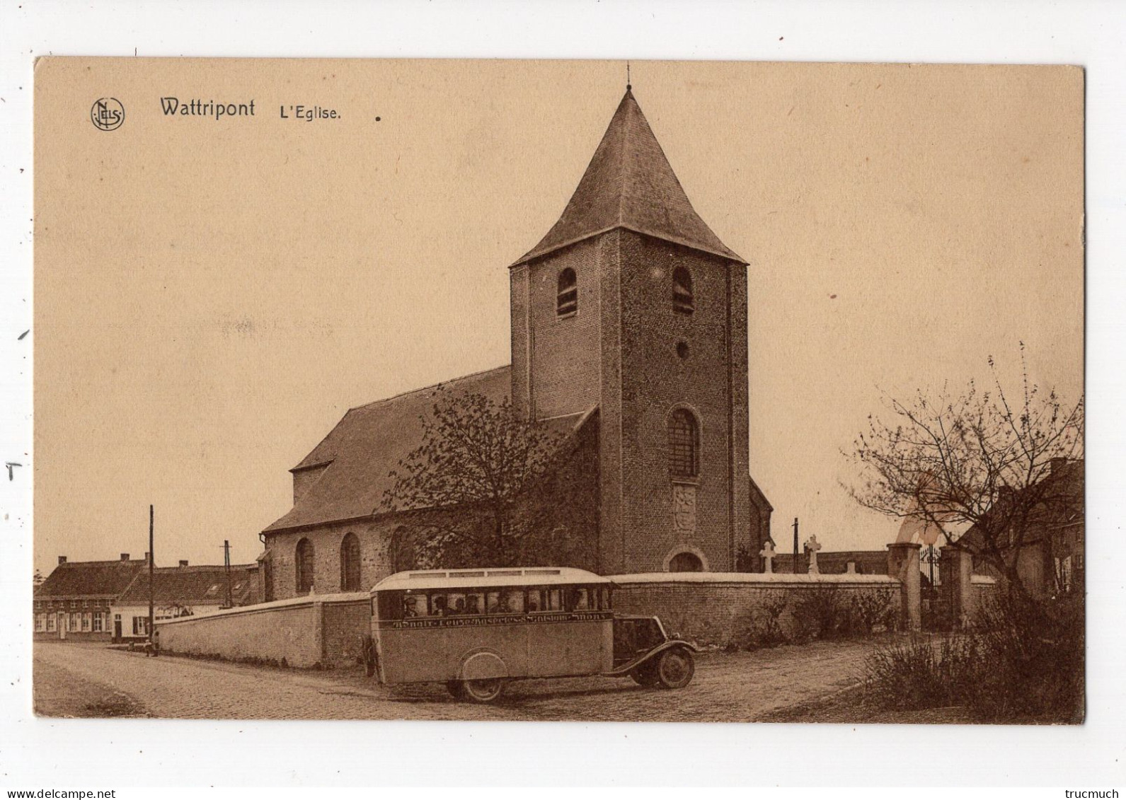 WATTRIPONT -  L'église - Frasnes-lez-Anvaing