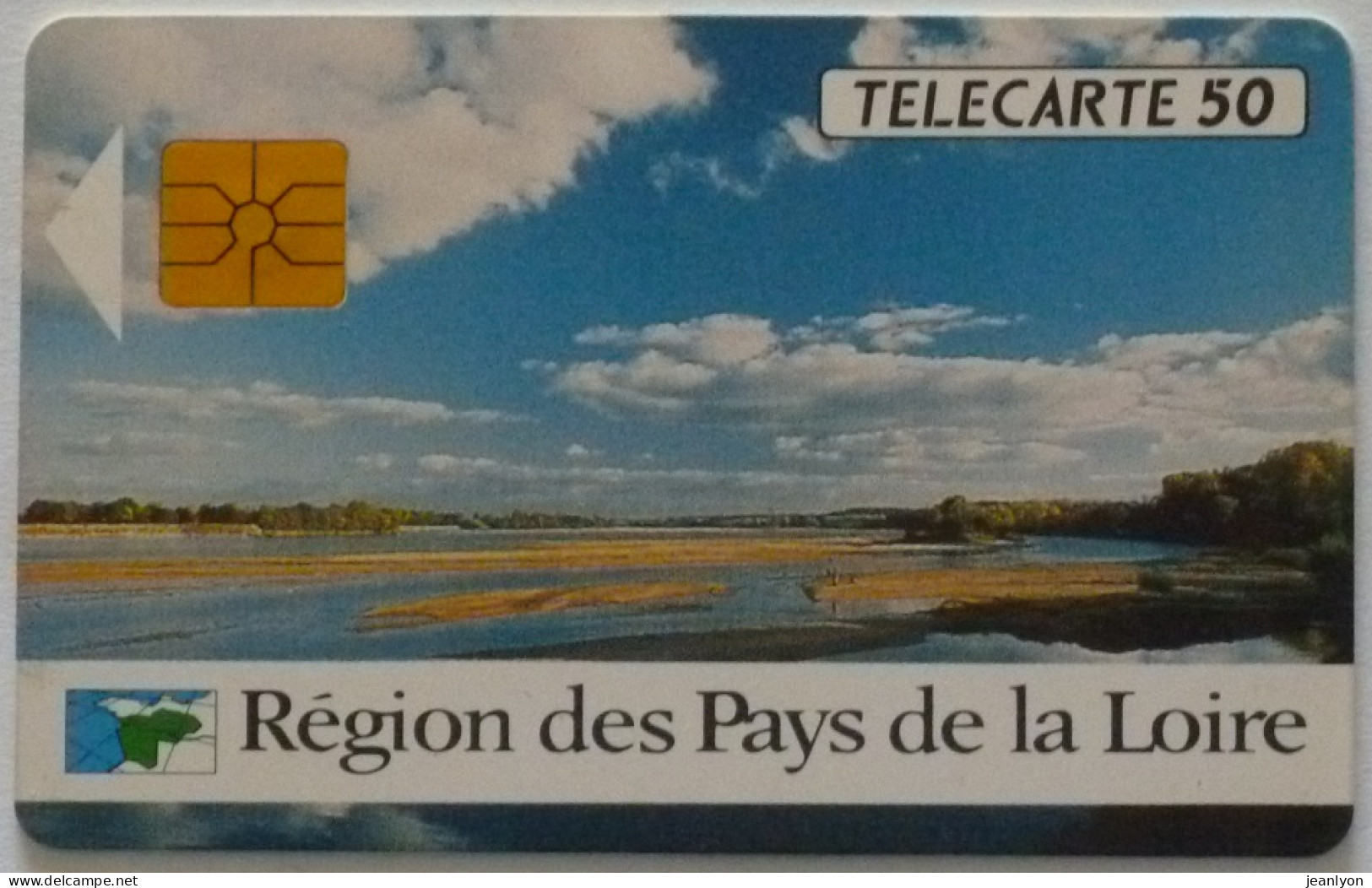 REGION FRANCAISE PAYS DE LOIRE / Capitale Régionale : NANTES - Fleuve - Télécarte 50 - Paysages