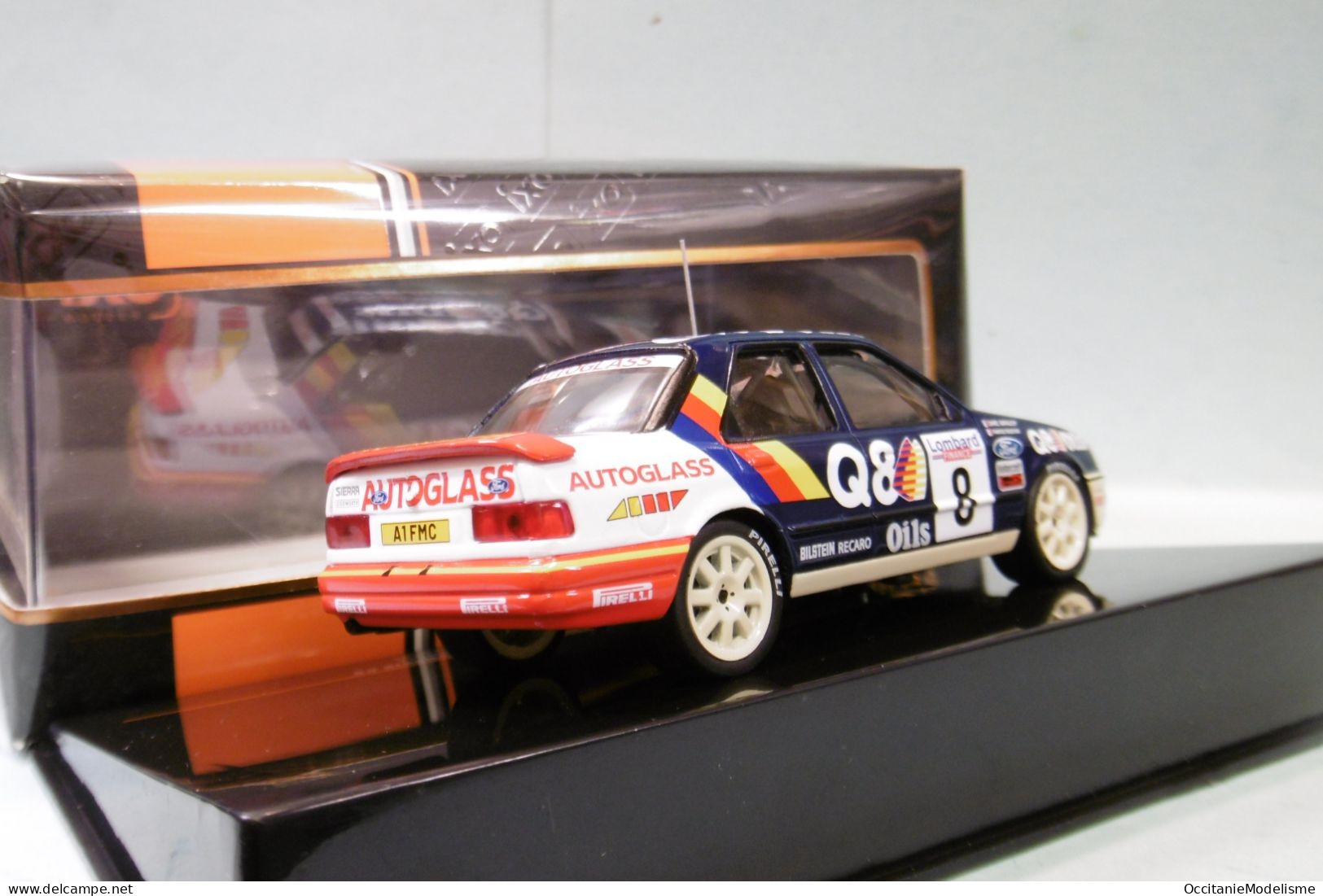 Ixo - FORD SIERRA RS COSWORTH #8 Lombard RAC Rally 1991 Delecour - Grataloup Réf. RAC405A NBO Neuf 1/43 - Ixo