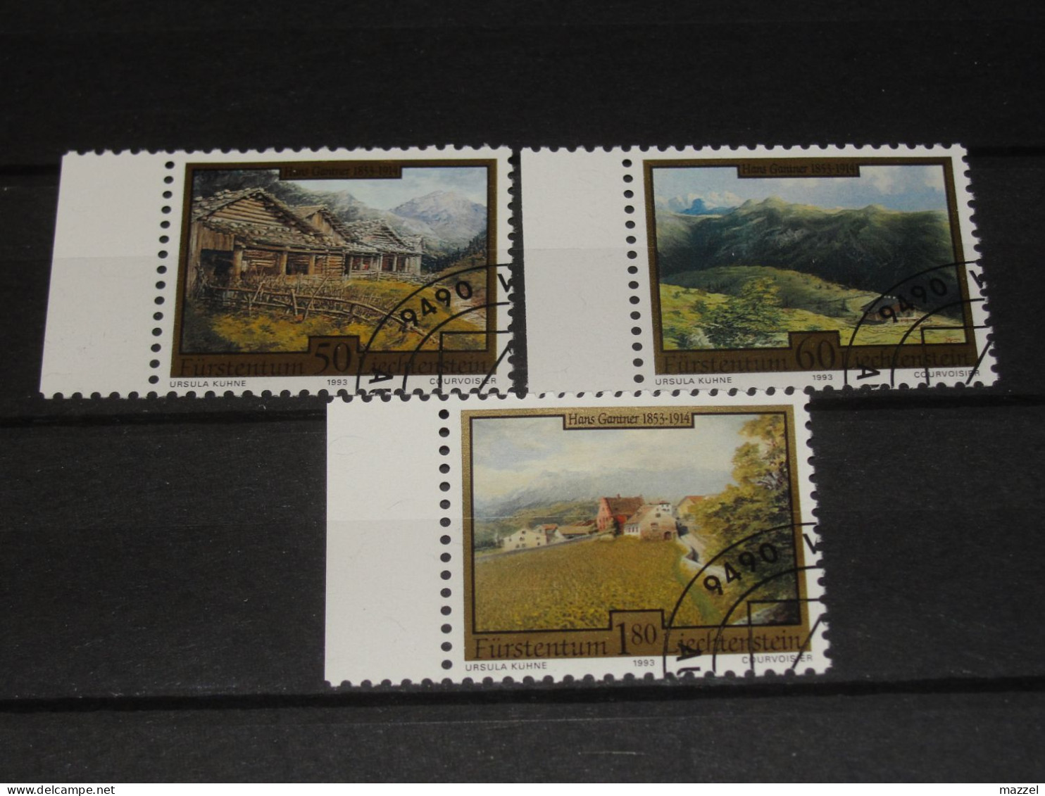 LIECHTENSTEIN   SERIE  1056-1058   GEBRUIKT (USED) - Gebruikt