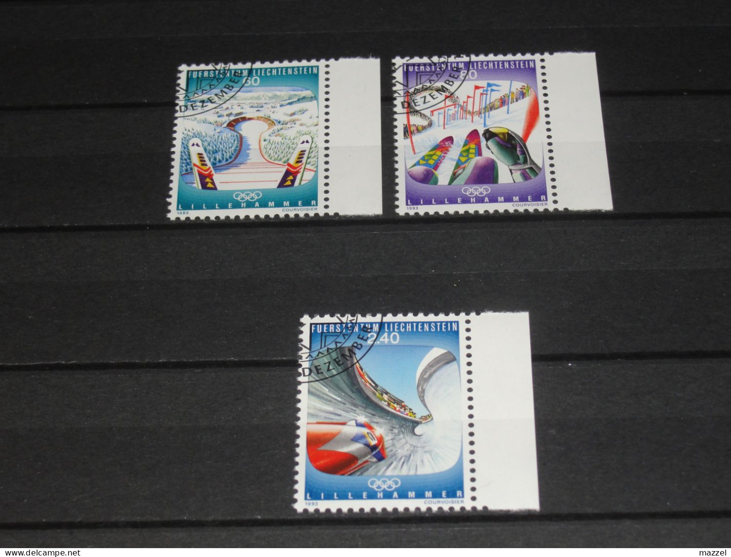 LIECHTENSTEIN   SERIE  1076-1078   GEBRUIKT (USED) - Used Stamps