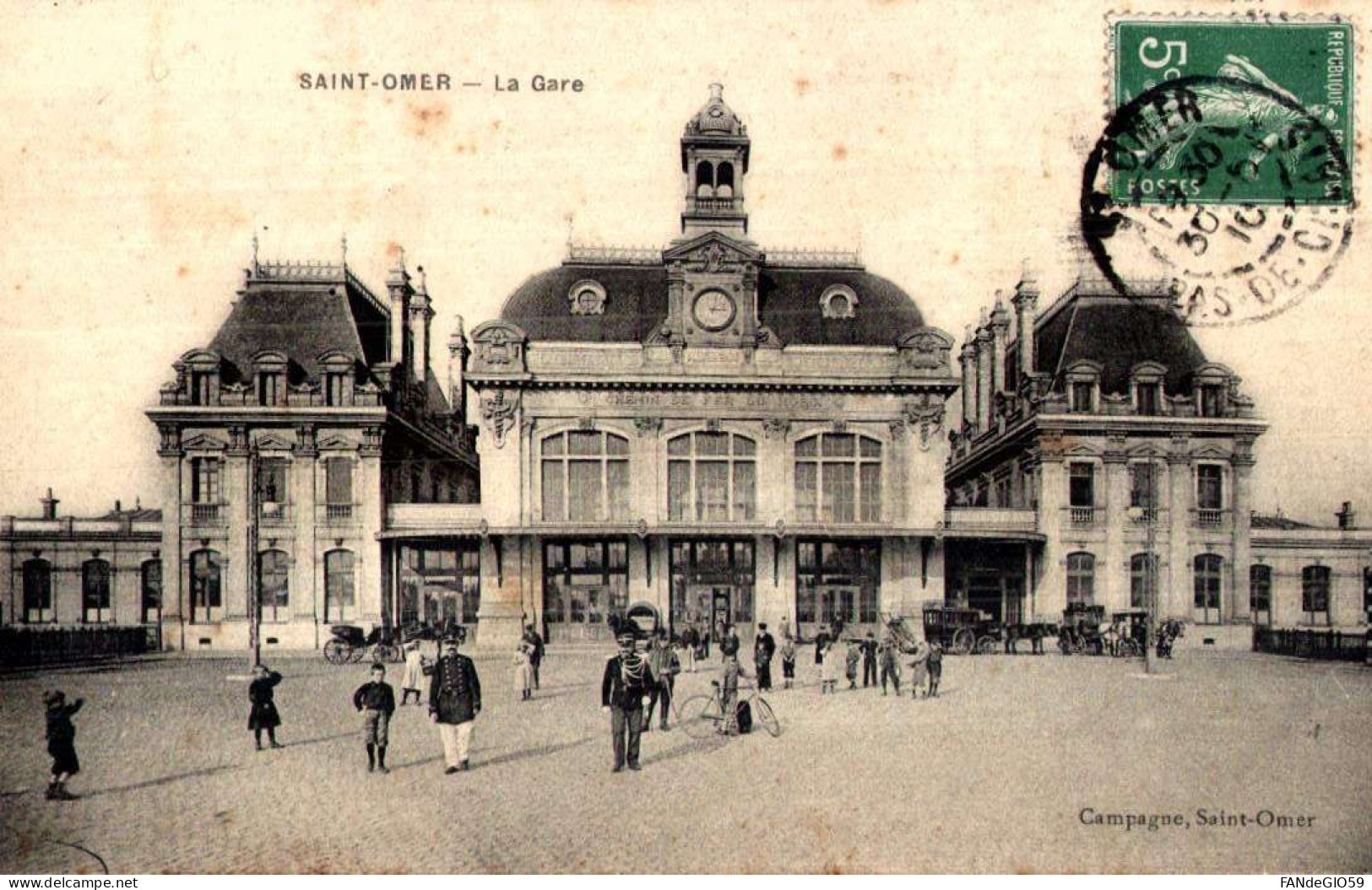 62] Pas De Calais > Saint Omer : La Gare  /// 14 - Saint Omer