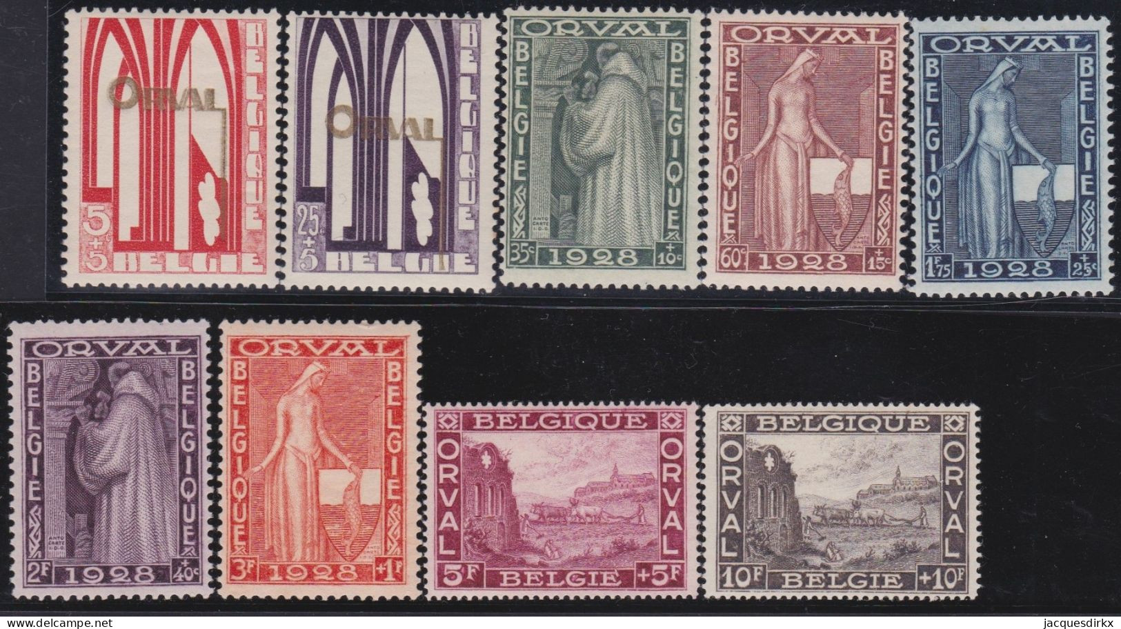 Belgie  .   OBP   .    258/266 (2 Scans)    .   **    .   Postfris    .   /   .    Neuf Avec Gomme Et SANS Charnière - Unused Stamps