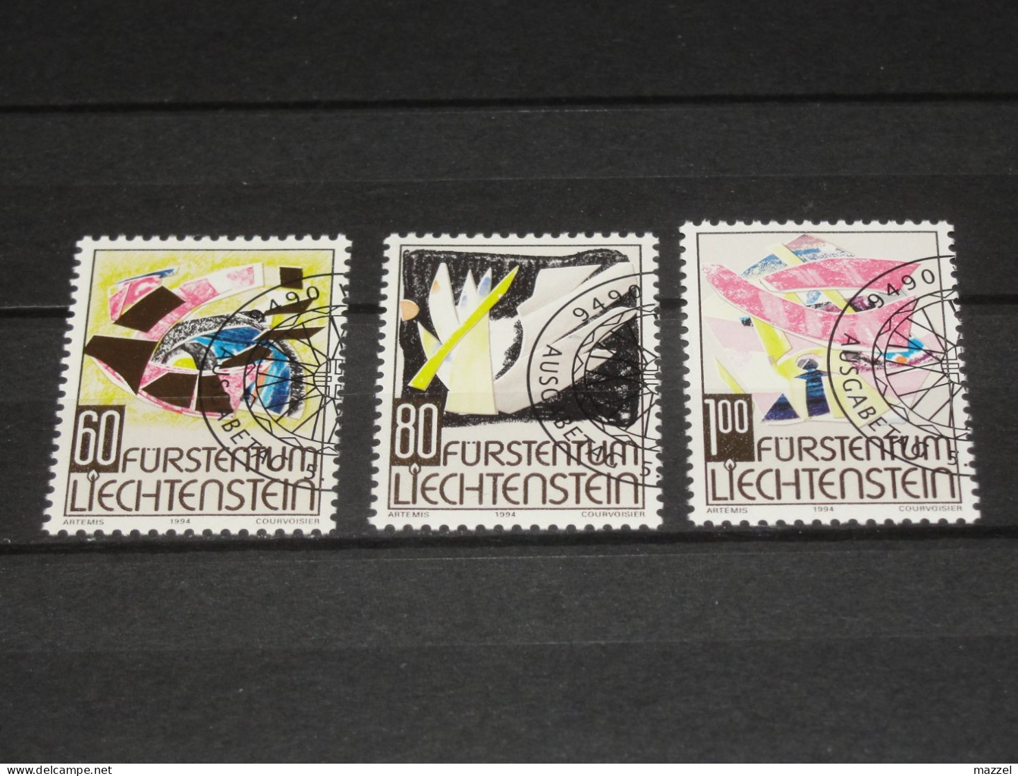 LIECHTENSTEIN   SERIE  1096-1098   GEBRUIKT (USED) - Gebraucht