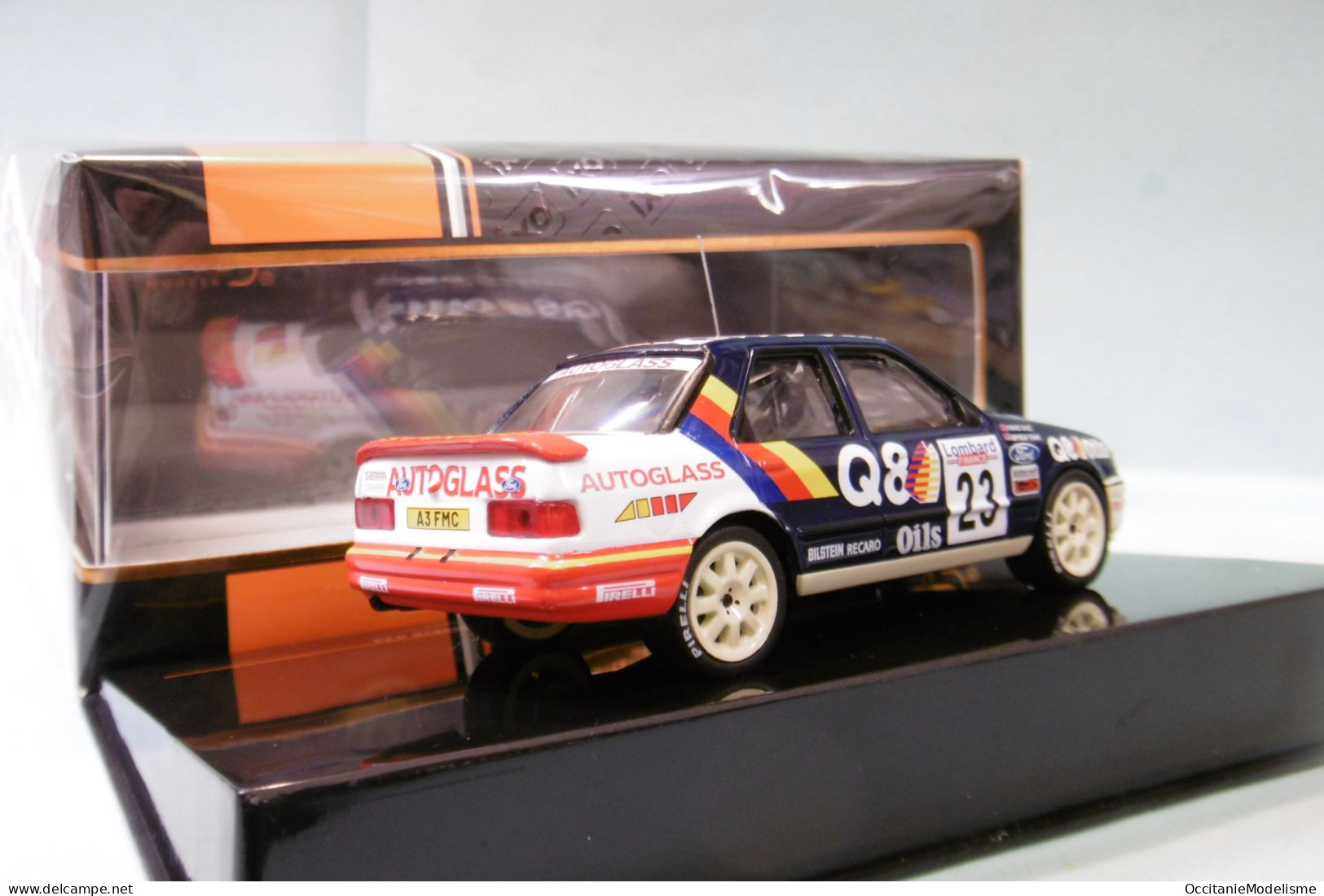 Ixo - FORD SIERRA RS COSWORTH #23 Lombard RAC Rally 1991 Evans - Davies Réf. RAC405C NBO Neuf 1/43 - Ixo