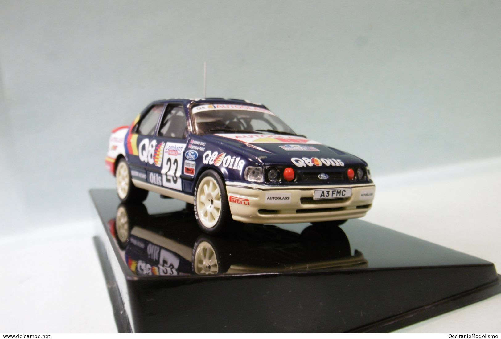 Ixo - FORD SIERRA RS COSWORTH #23 Lombard RAC Rally 1991 Evans - Davies Réf. RAC405C NBO Neuf 1/43 - Ixo