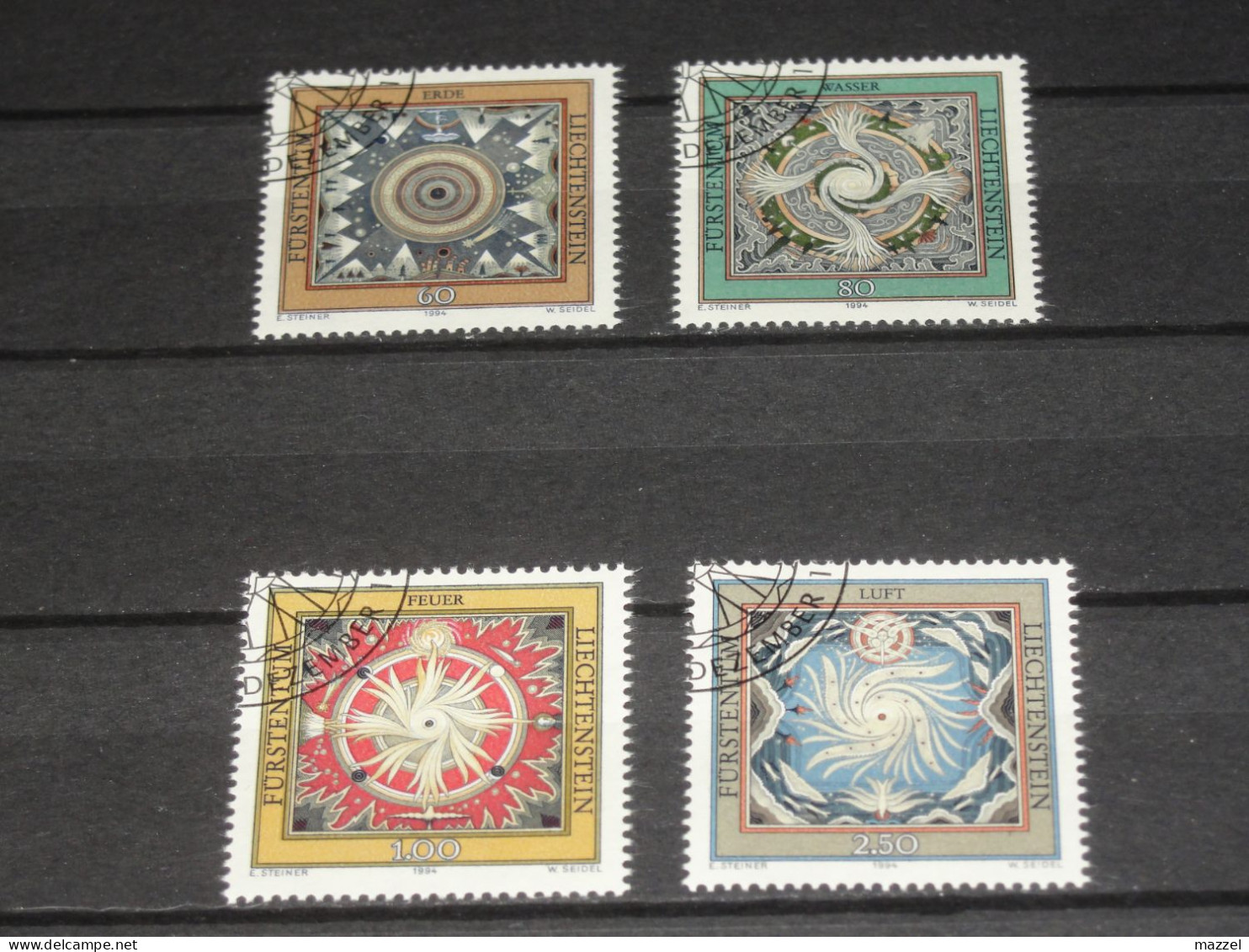 LIECHTENSTEIN   SERIE  10969-111   GEBRUIKT (USED) - Gebraucht