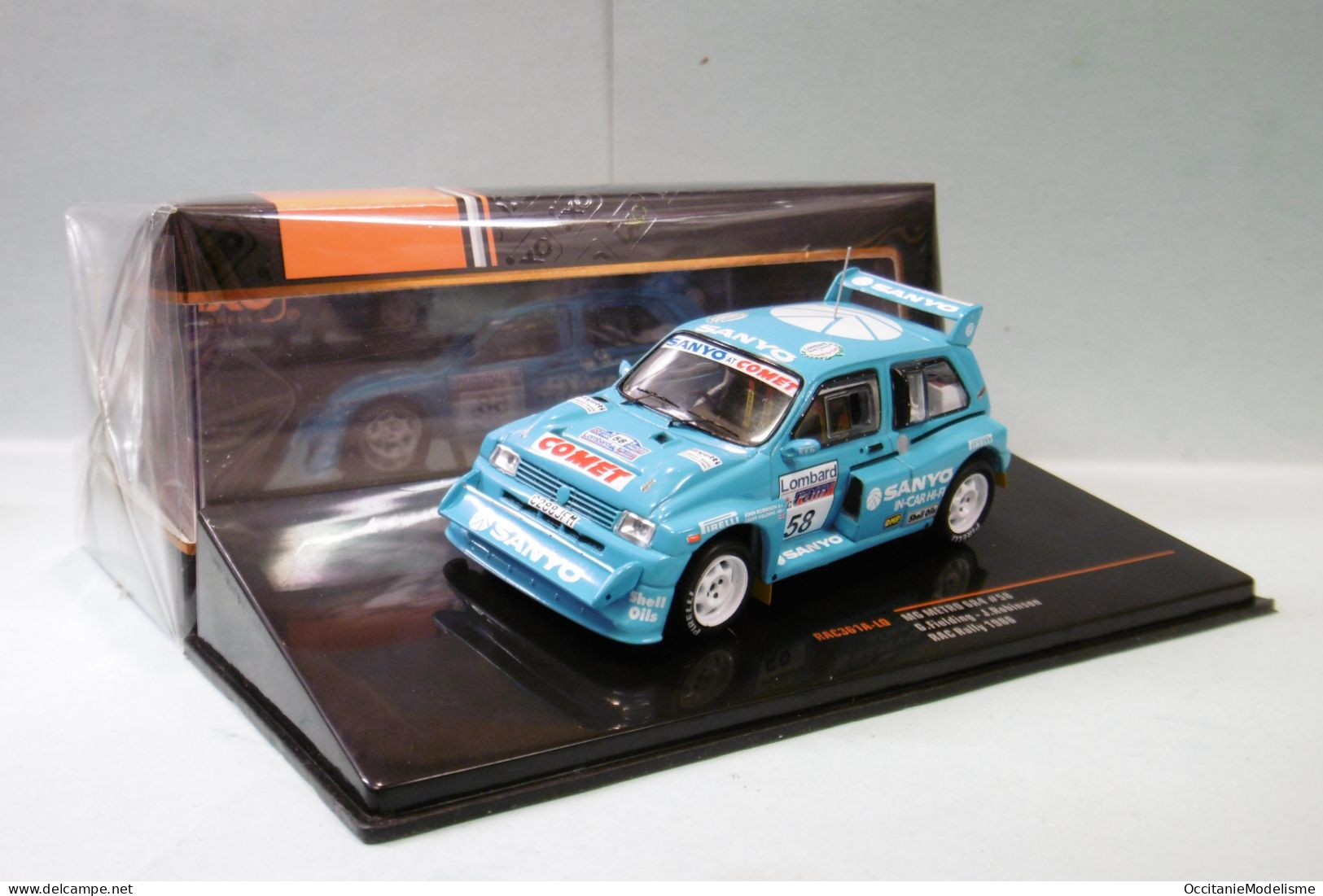 Ixo - MG METRO 6R4 #58 RAC Rally 1986 Fielding - Robinson Réf. RAC361A NBO Neuf 1/43 - Ixo