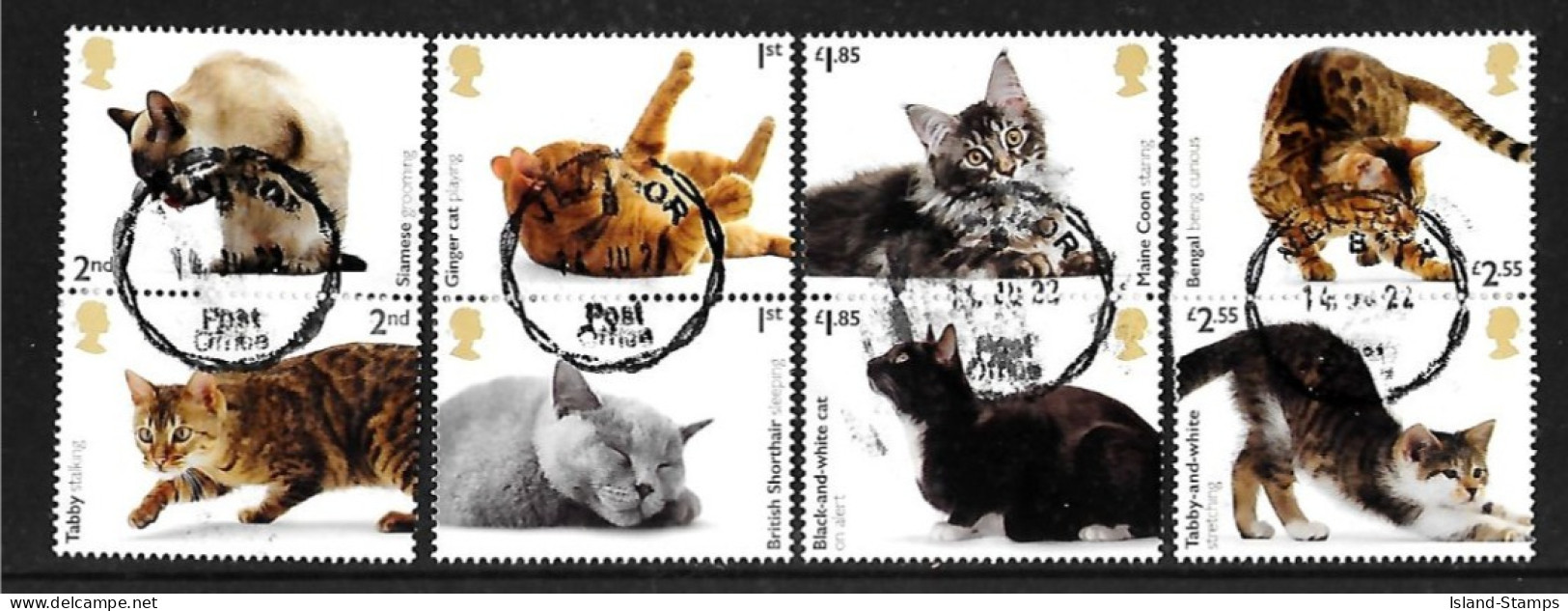 2022 Cats Fine Used HRD2-A - Used Stamps