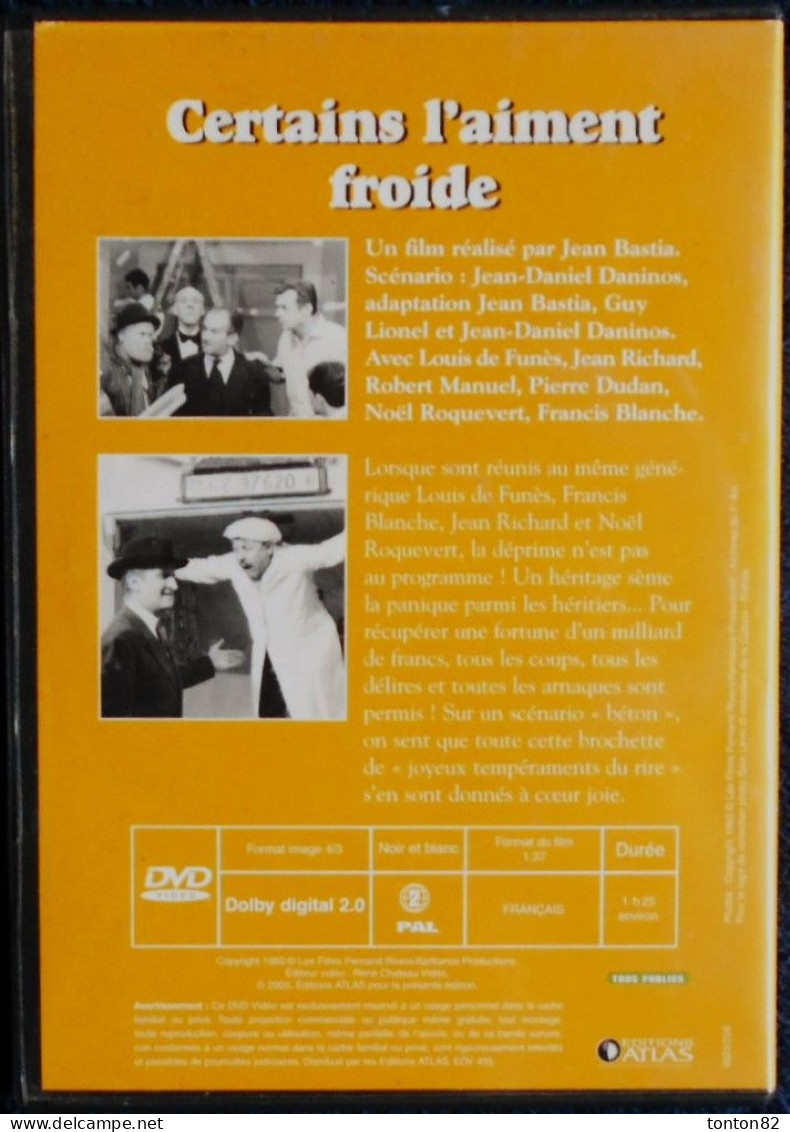 Certains L'aiment Froide - Louis De Funès - Jean Richard - Francis Blanche - Noël Roquevert . - Comedy