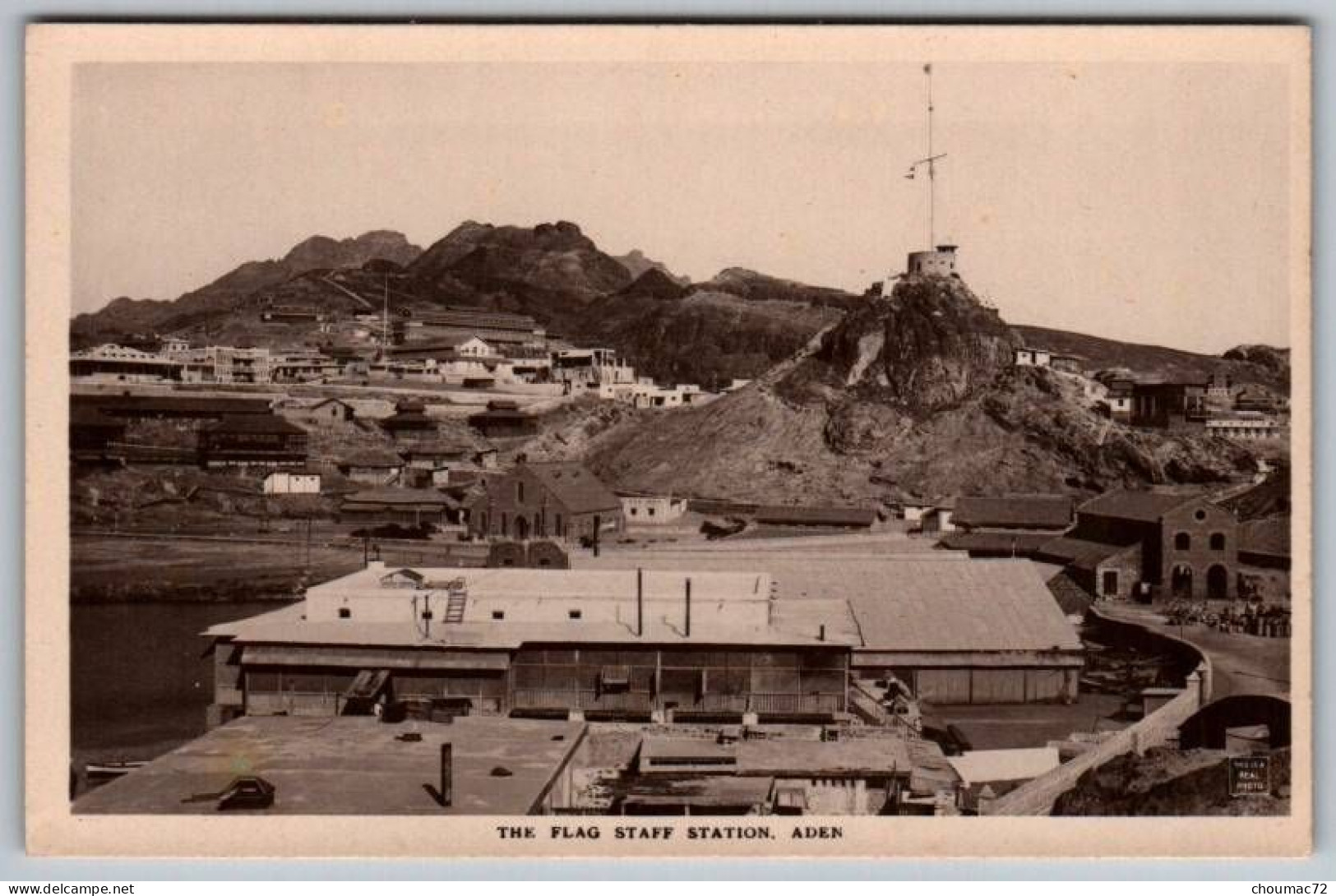 (Yemen) 001, Pallonjee, Dinshaw & Co, Aden, The Flag Staff Station - Jemen