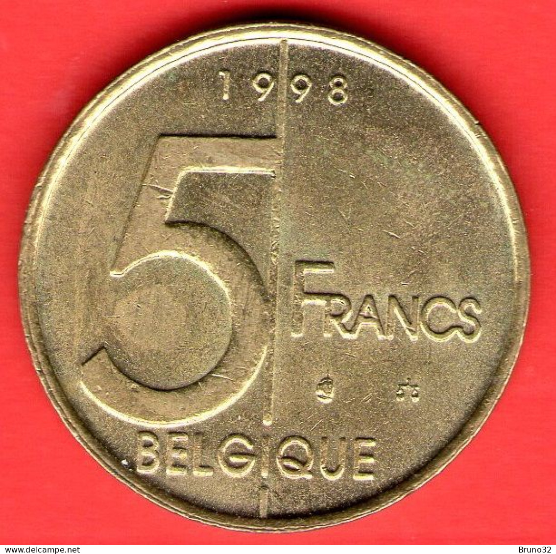 Belgio - Belgium - Belgique - Belgie - 1998 - 5 Franchi - QFDC/aUNC - Come Da Foto - 5 Francs