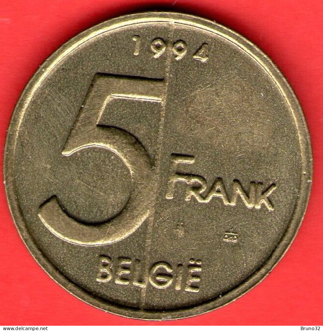 Belgio - Belgium - Belgique - Belgie - 1994 - 5 Franchi - QFDC/aUNC - Come Da Foto - 5 Francs