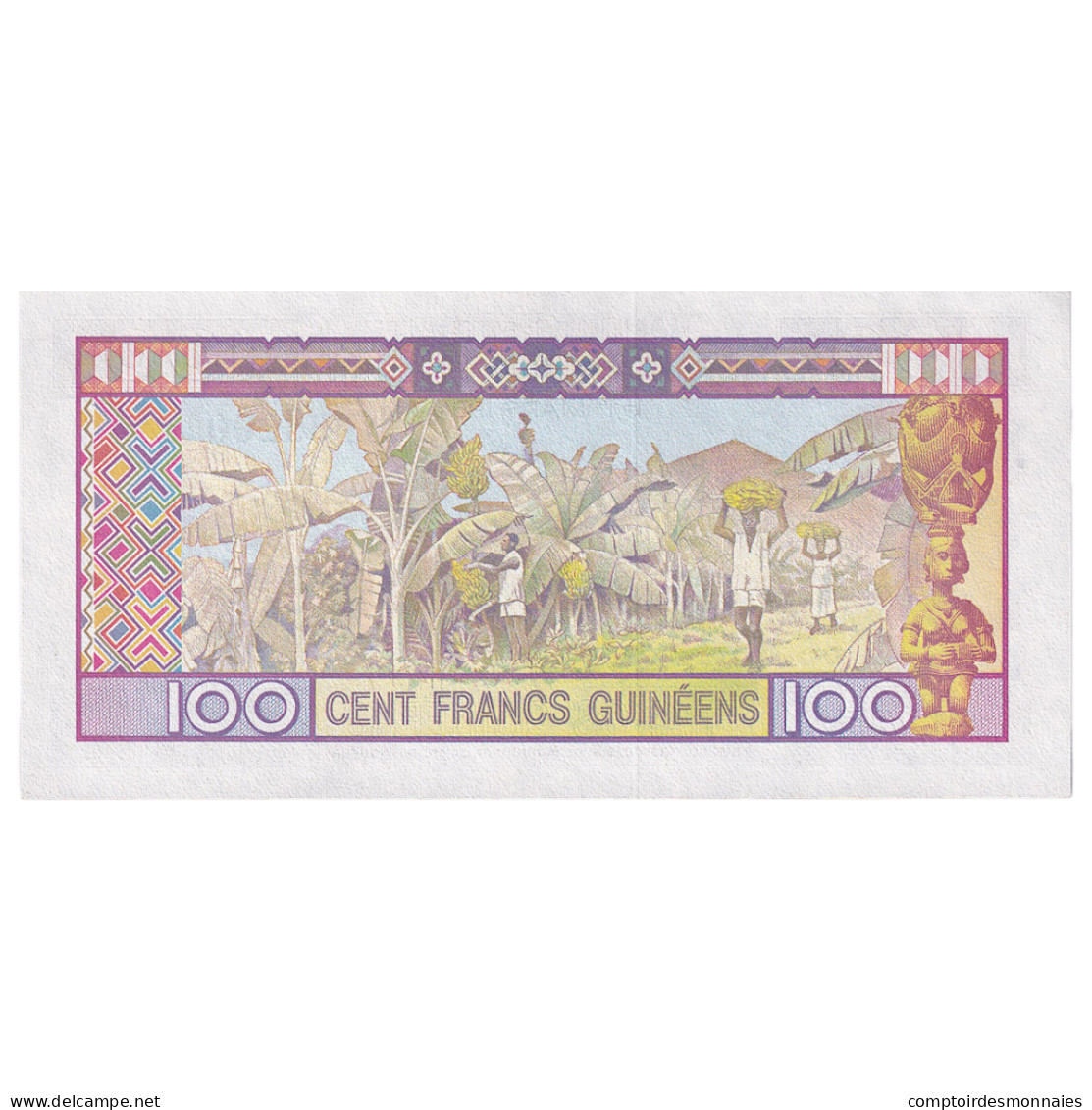 Billet, Guinée, 100 Francs, 1985, KM:30a, NEUF - Guinée