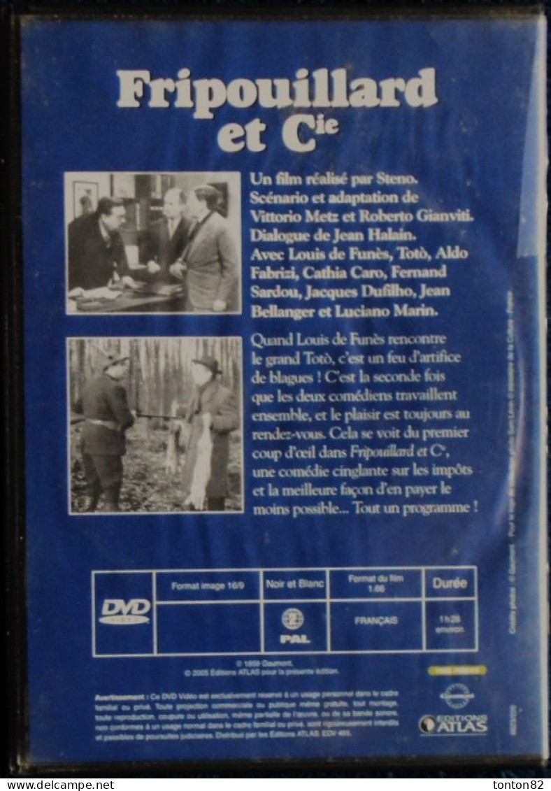Fripouillard Et Cie. - Louis De Funès - Fernand Sardou - Toto - Jacques Dufilho  . - Comédie