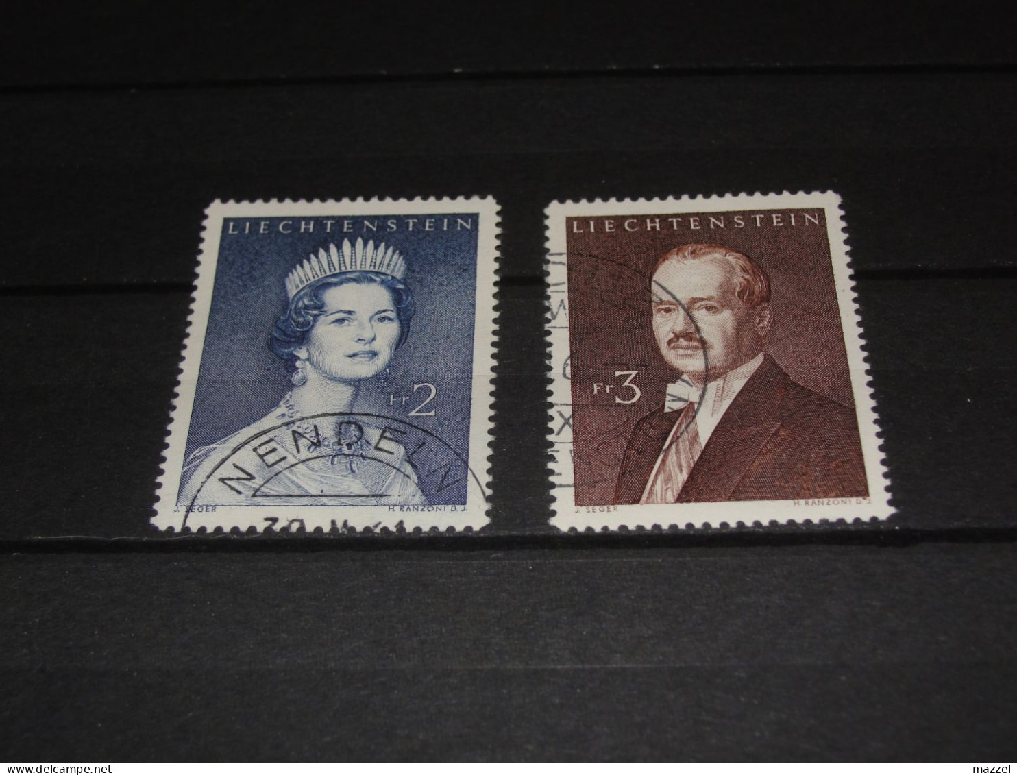 LIECHTENSTEIN   SERIE  402-403   GEBRUIKT (USED) - Used Stamps